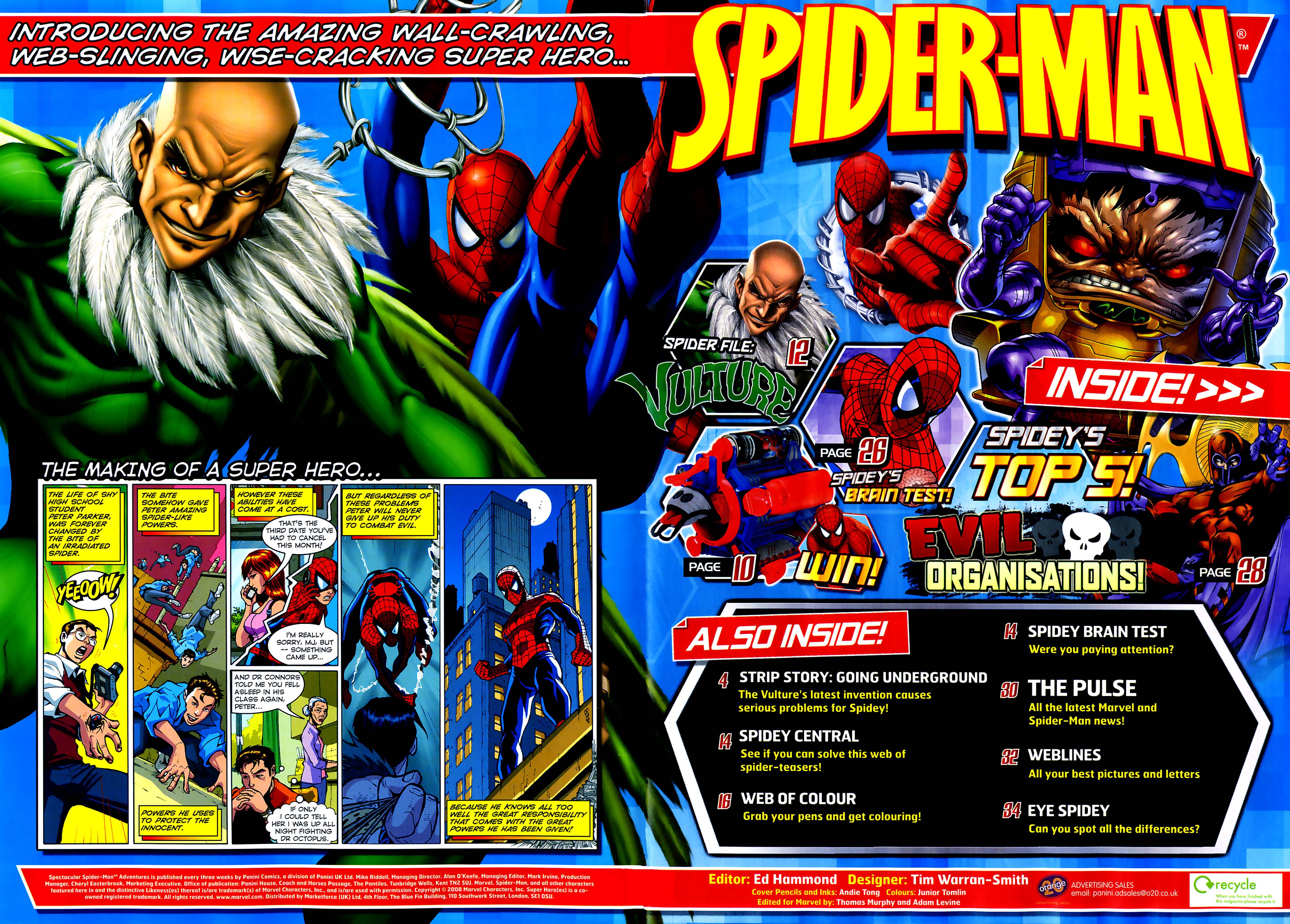 Read online Spectacular Spider-Man Adventures comic -  Issue #167 - 2