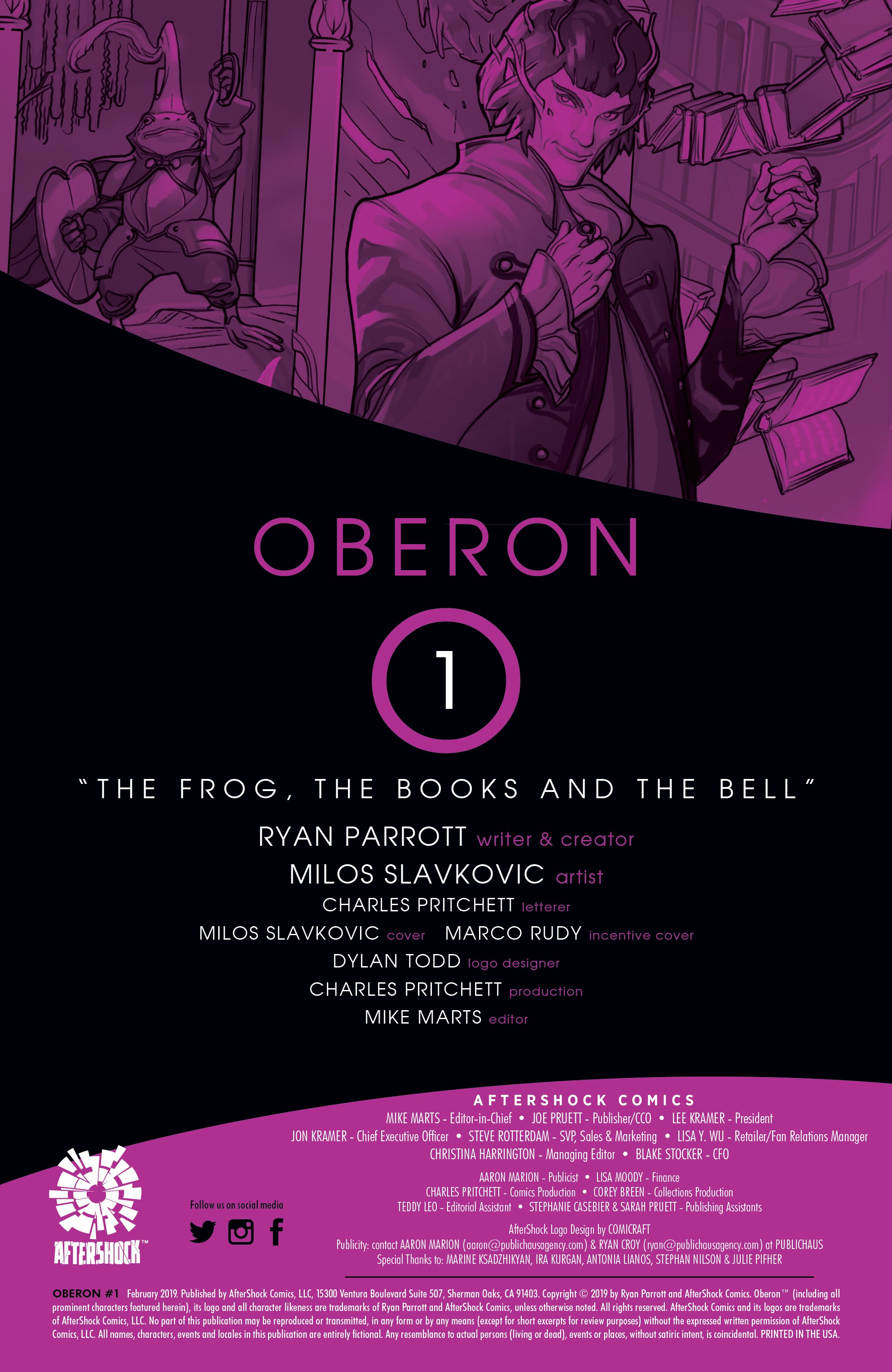 Read online Oberon comic -  Issue #1 - 2