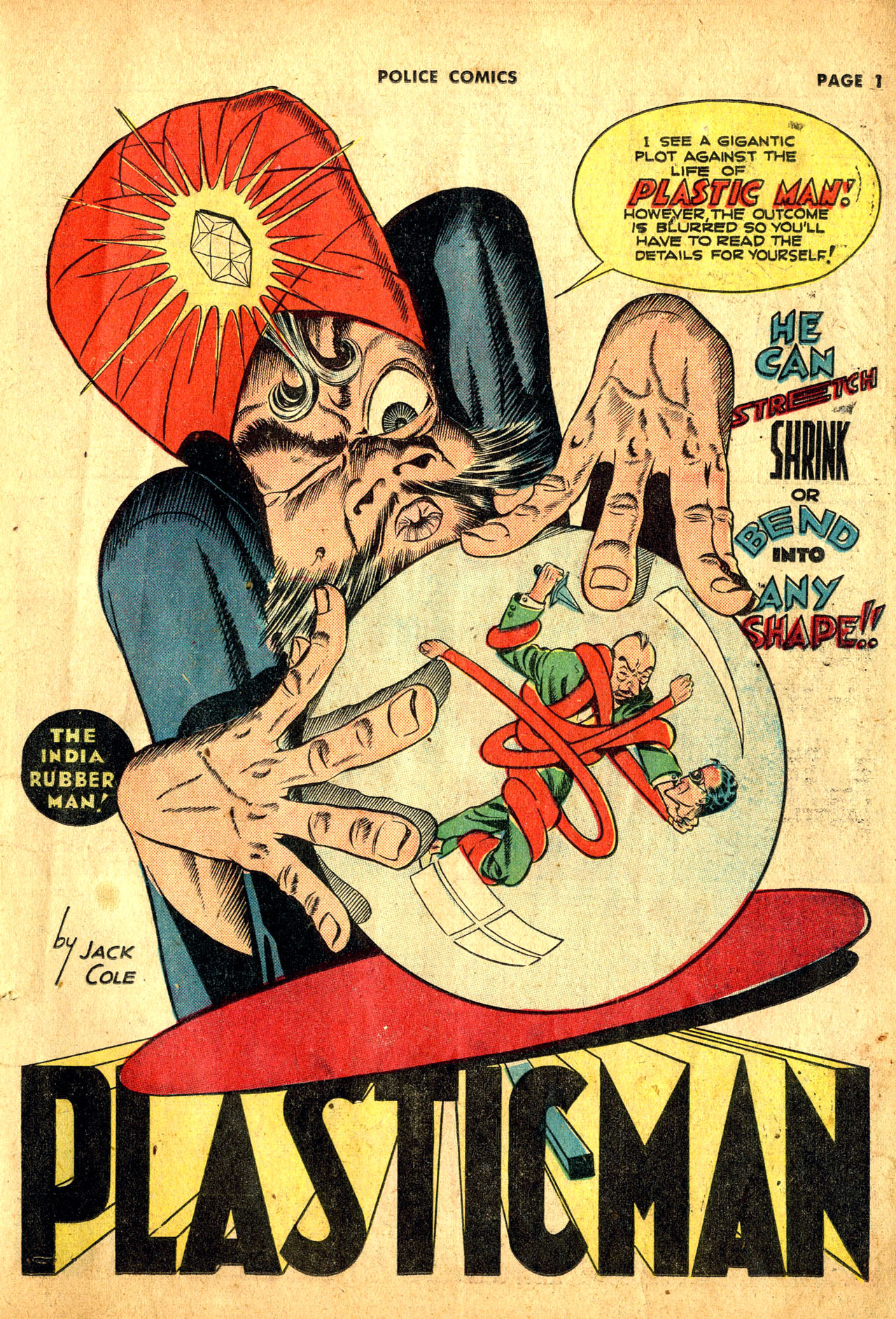 Read online Police Comics comic -  Issue #12 - 4