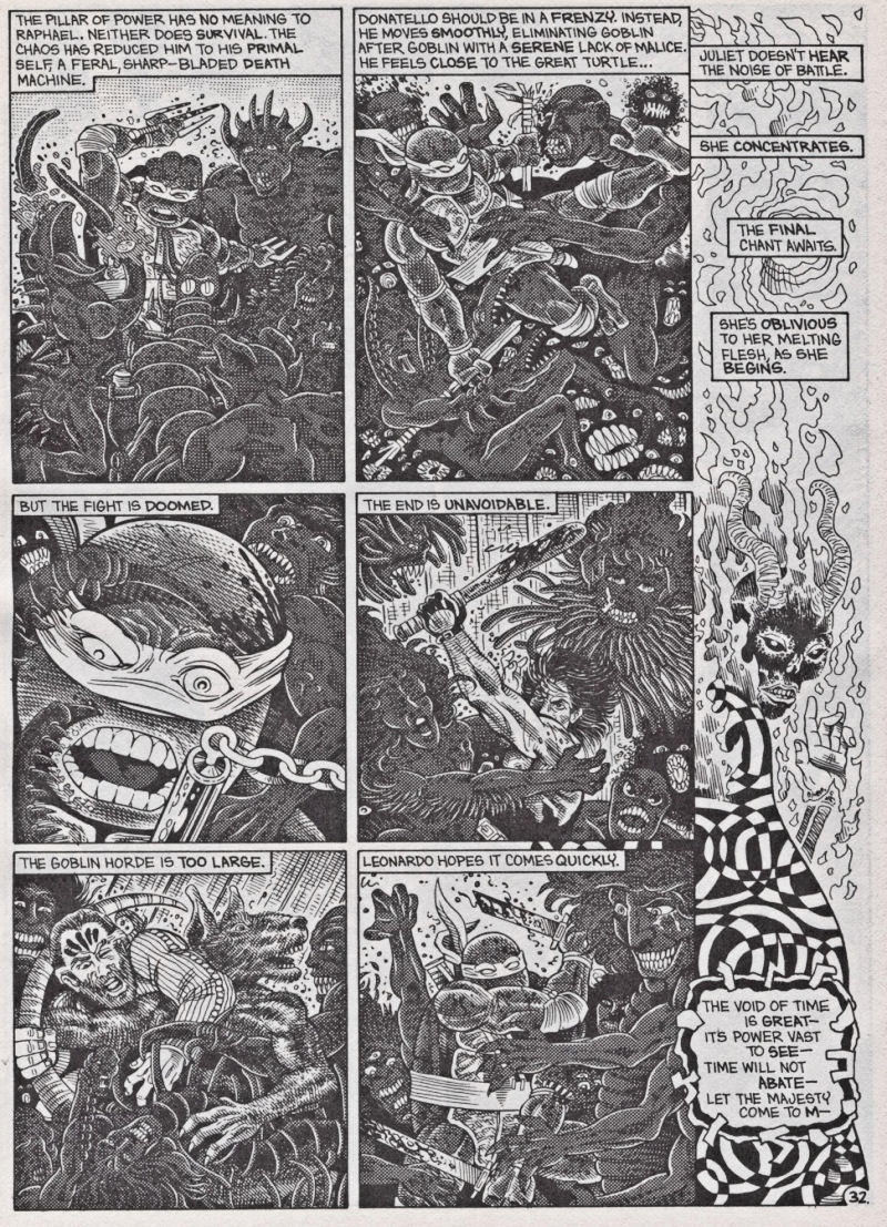 Read online Teenage Mutant Ninja Turtles (1984) comic -  Issue #42 - 33
