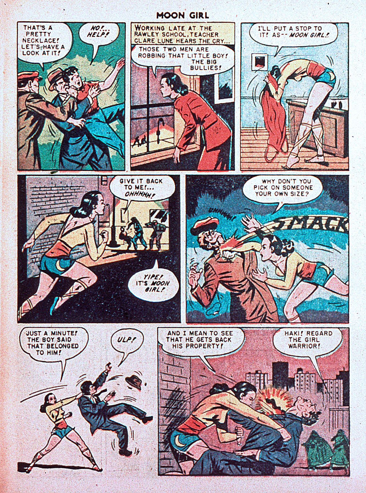 Read online Moon Girl (1947) comic -  Issue #2 - 5
