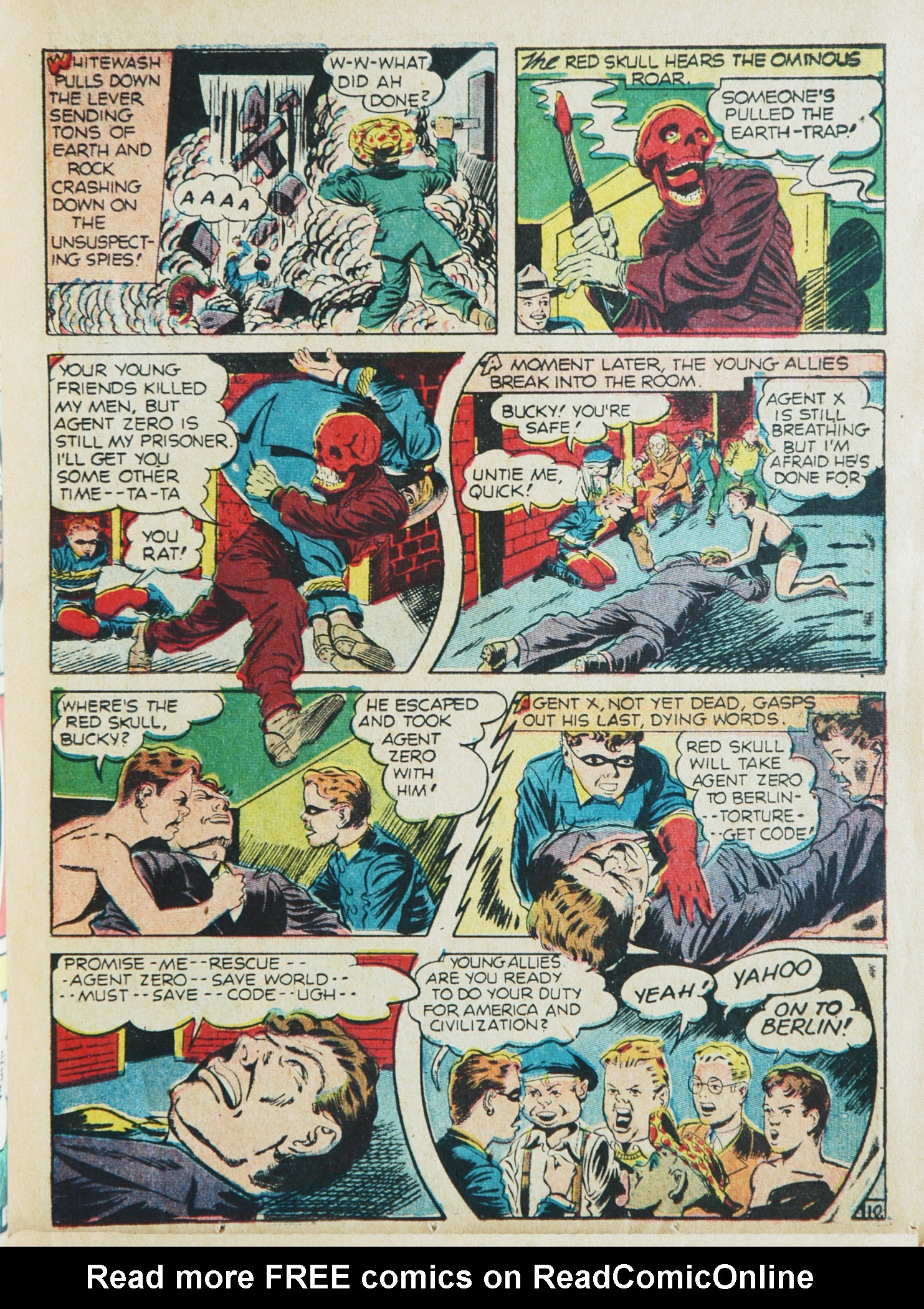 Read online Young Allies Comics comic -  Issue #1 - 21