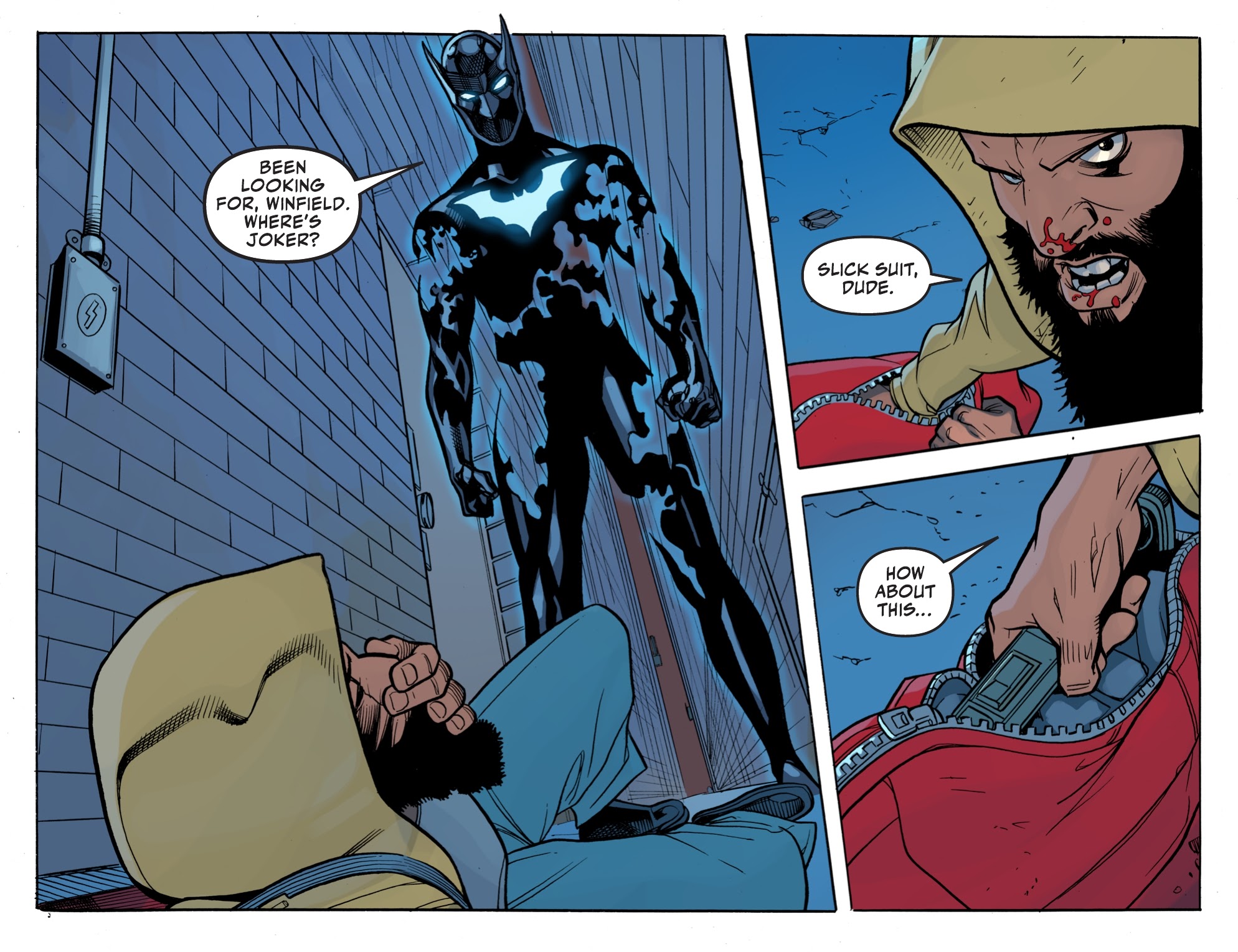 Read online The Next Batman: Second Son comic -  Issue #3 - 7