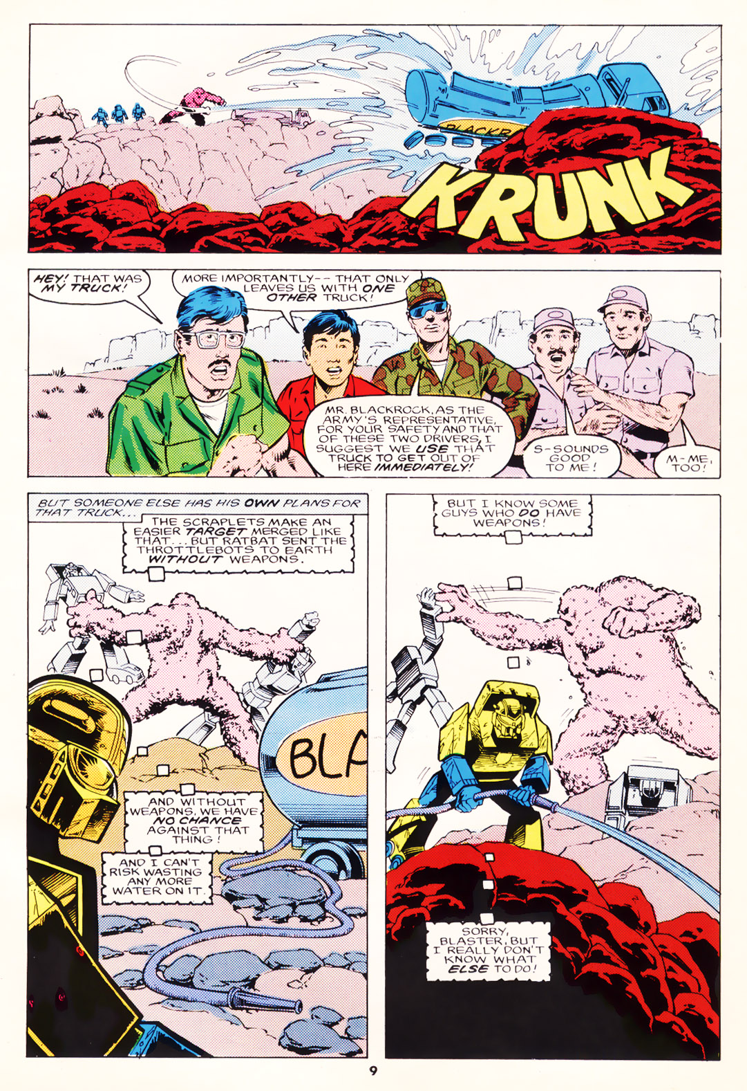 Read online The Transformers (UK) comic -  Issue #127 - 9
