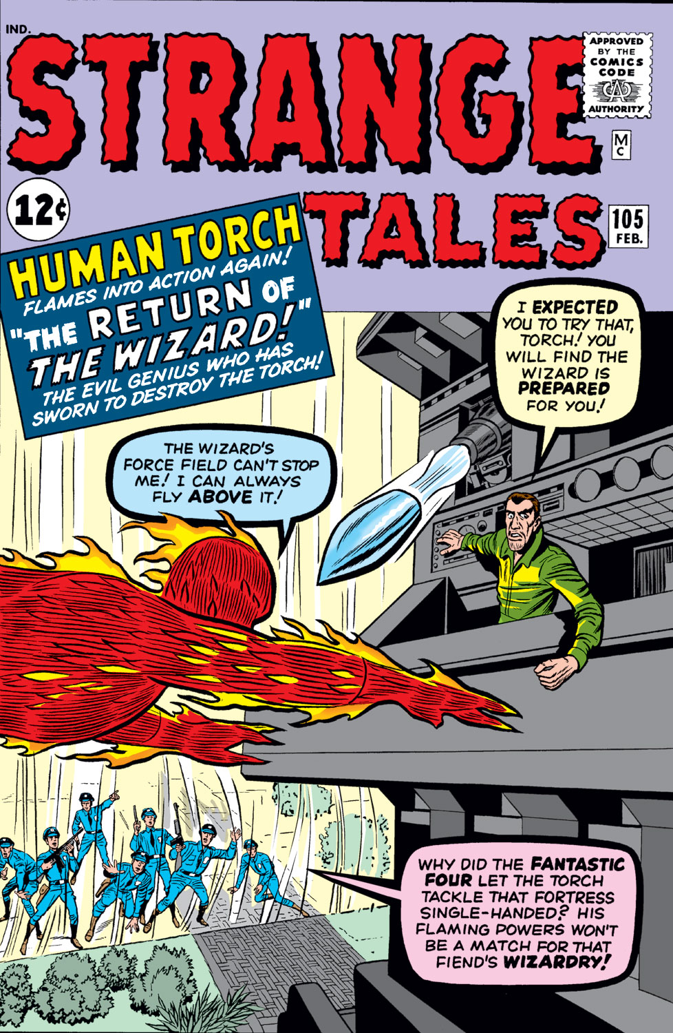 Read online Strange Tales (1951) comic -  Issue #105 - 1