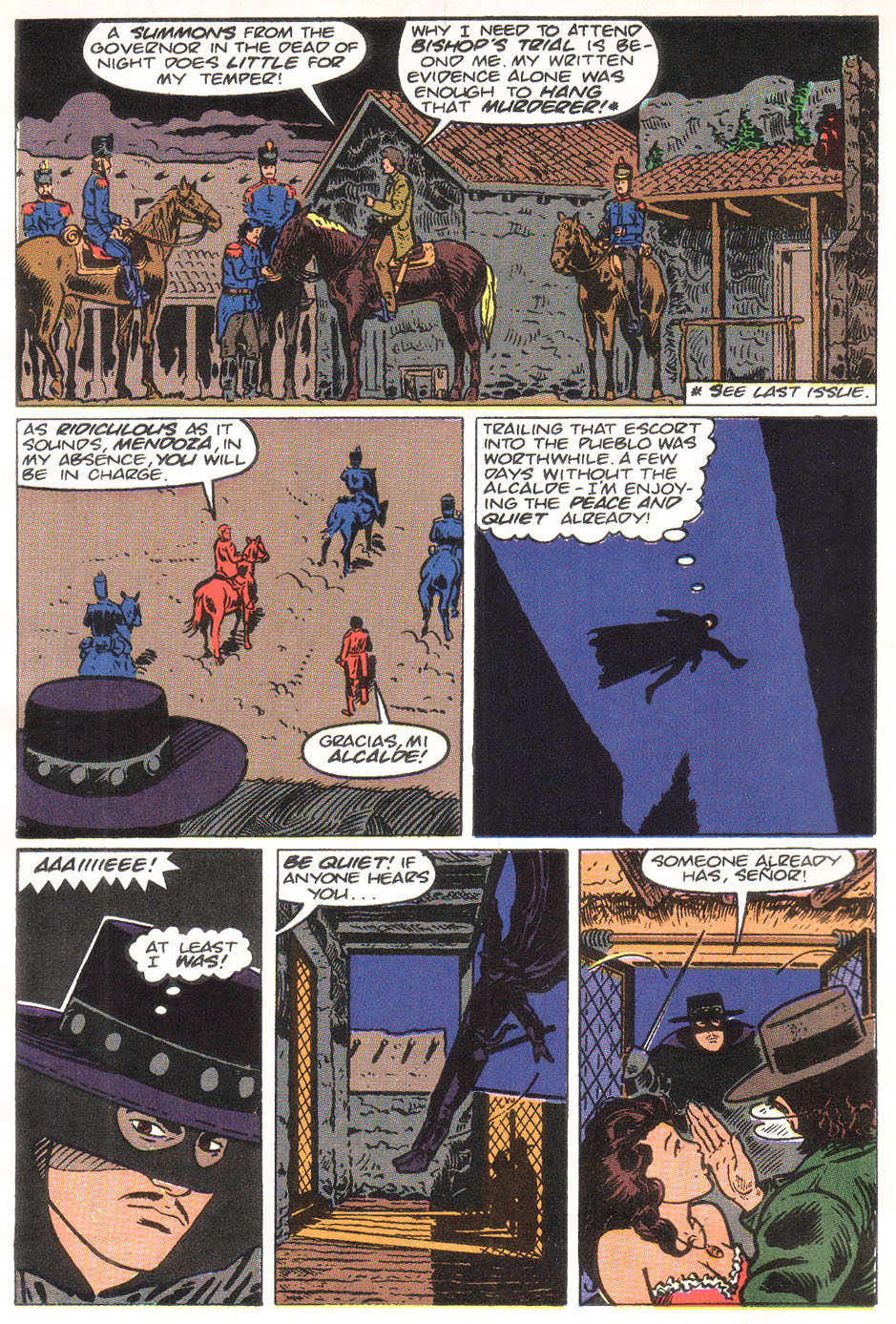 Read online Zorro (1990) comic -  Issue #11 - 4