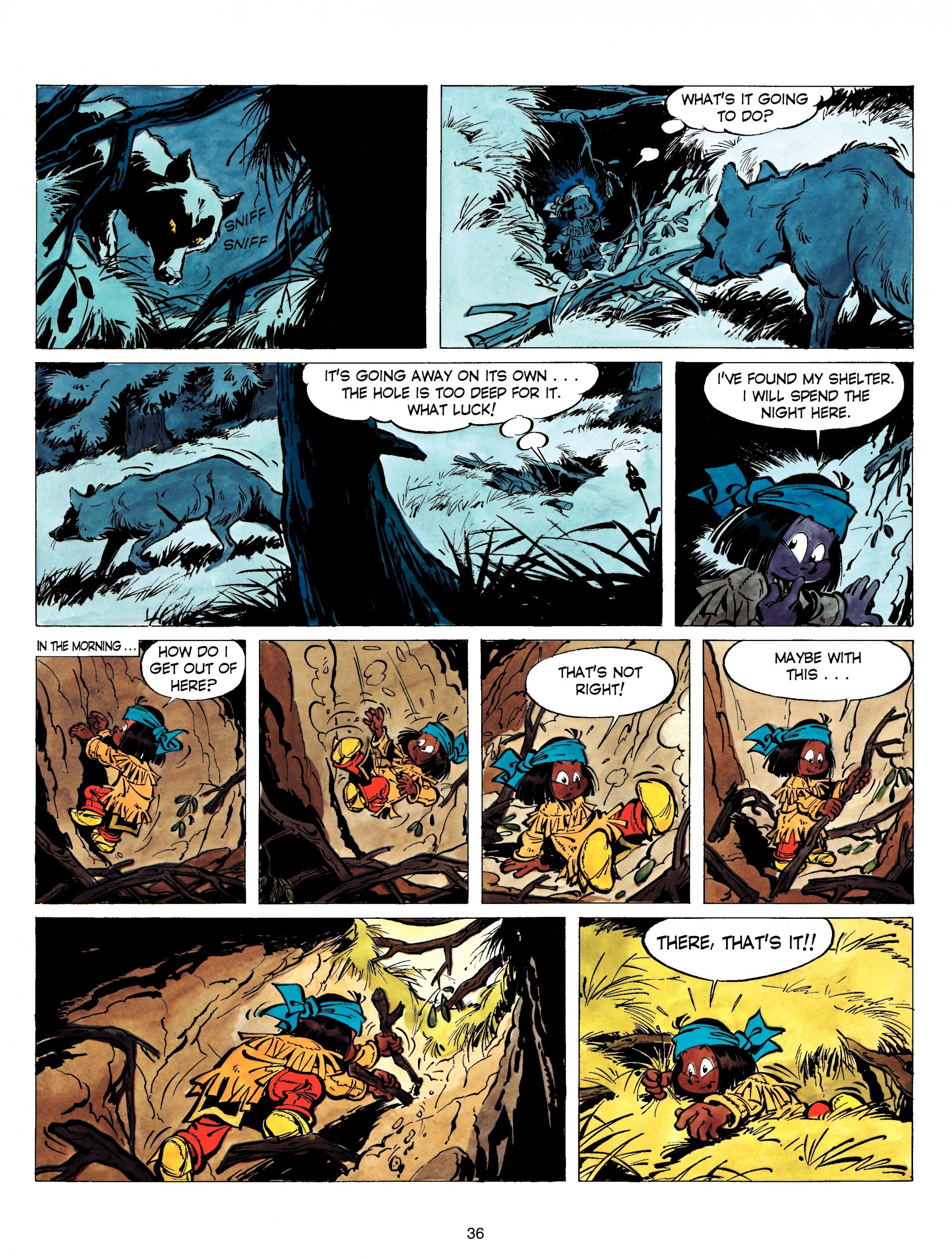 Read online Yakari comic -  Issue #1 - 36