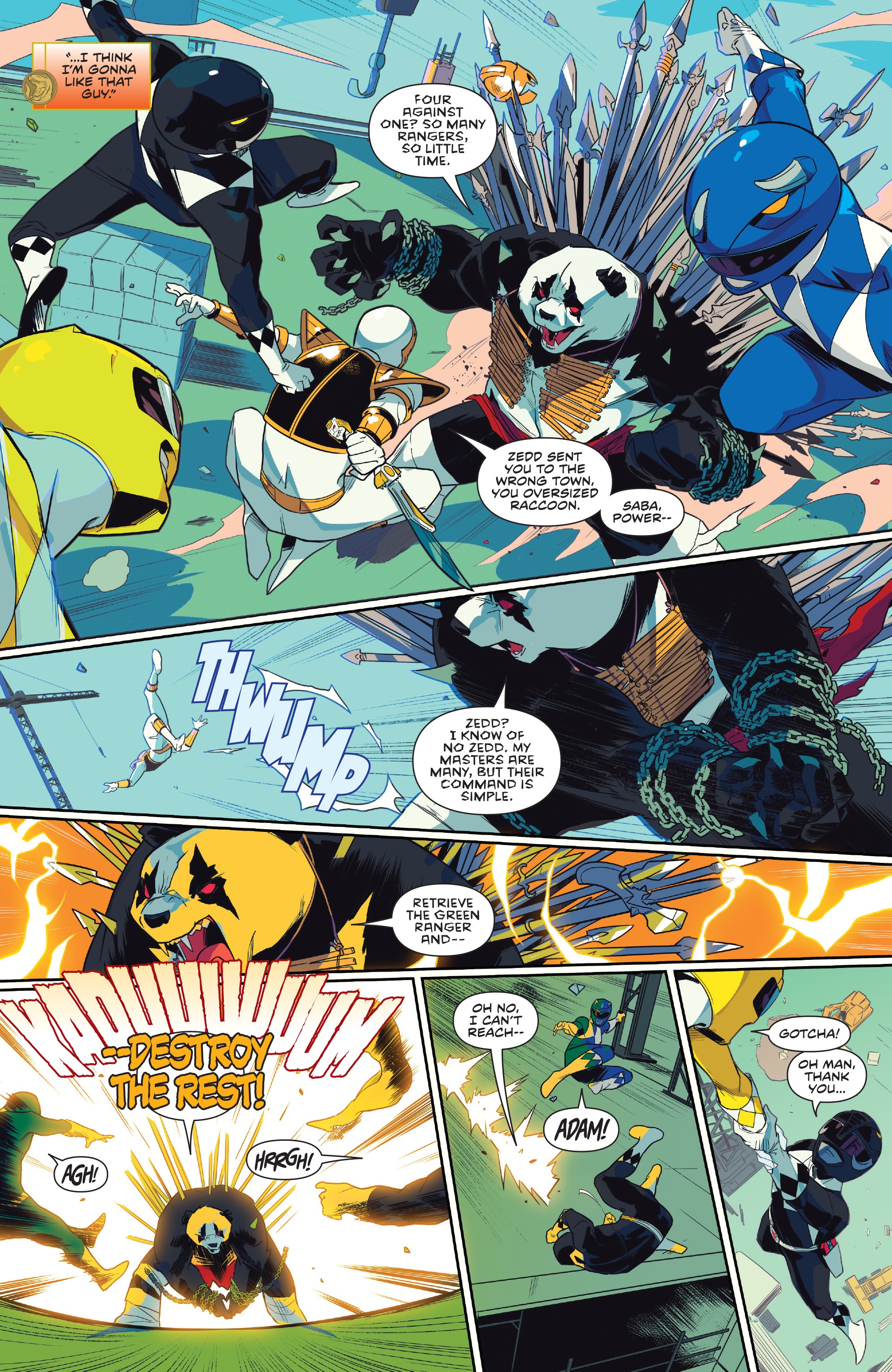 Read online Mighty Morphin comic -  Issue #1 - 24