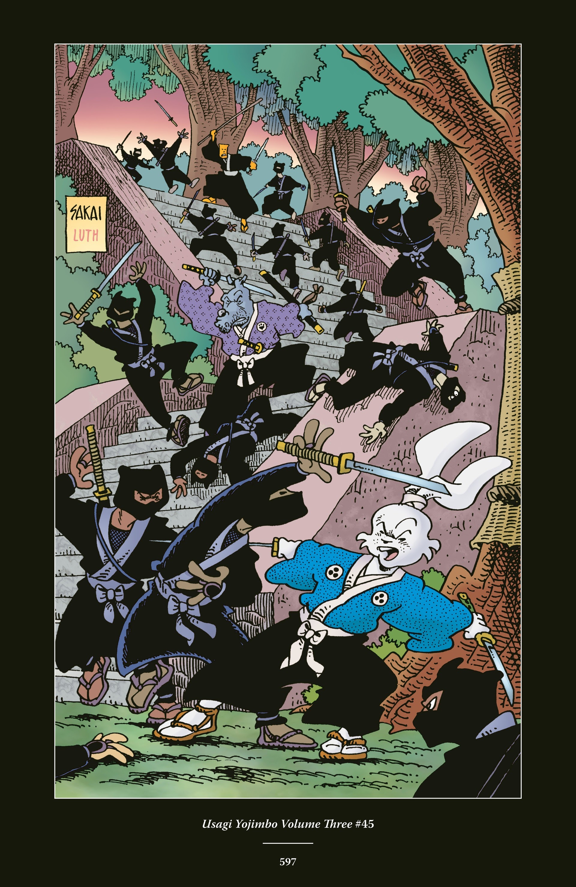 Read online The Usagi Yojimbo Saga (2021) comic -  Issue # TPB 3 (Part 6) - 87