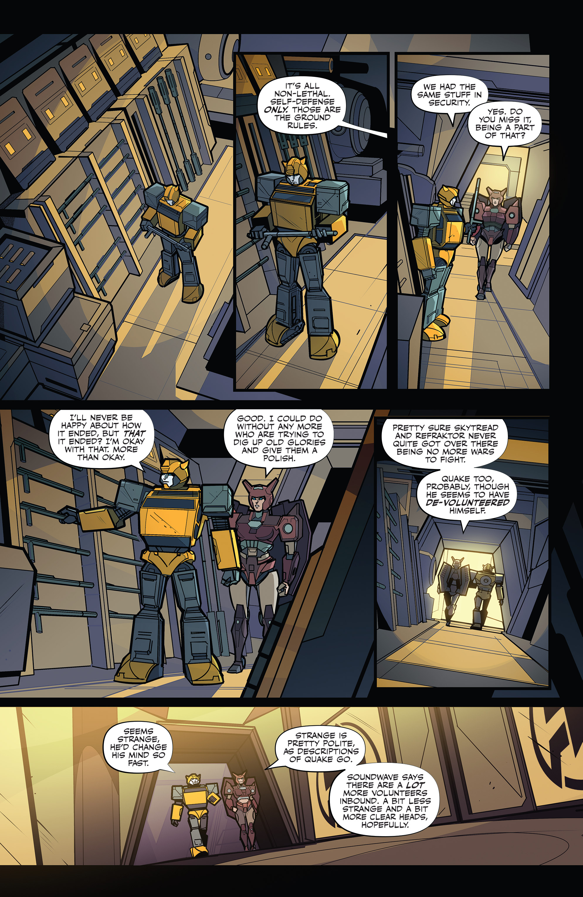 Read online Transformers (2019) comic -  Issue #8 - 17