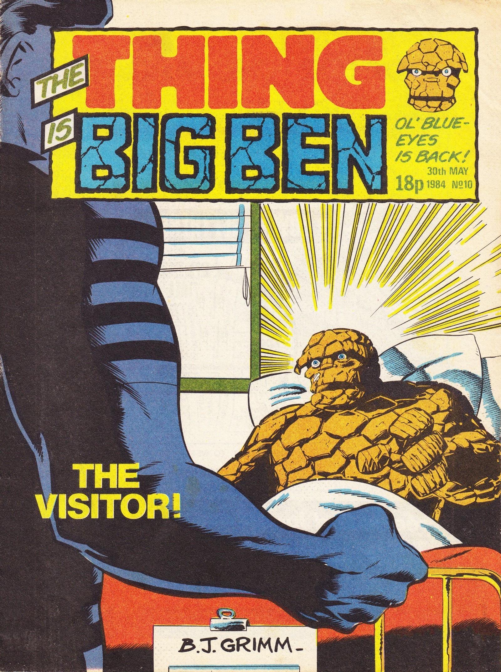 Read online The Thing Is Big Ben comic -  Issue #10 - 1