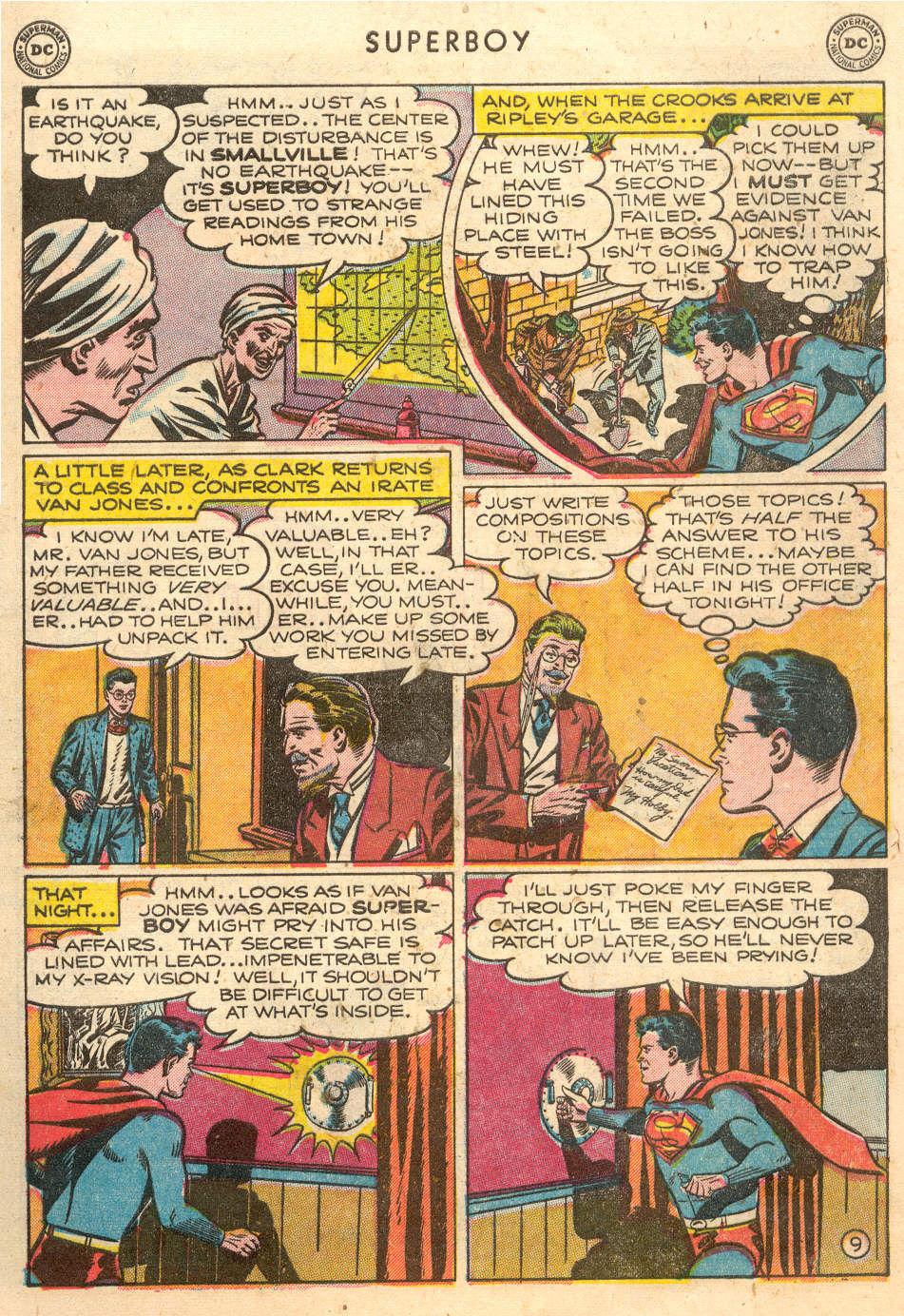Read online Superboy (1949) comic -  Issue #17 - 10