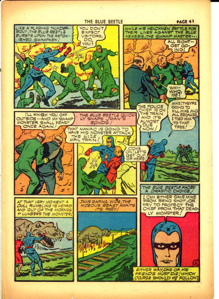 Read online The Blue Beetle comic -  Issue #10 - 42