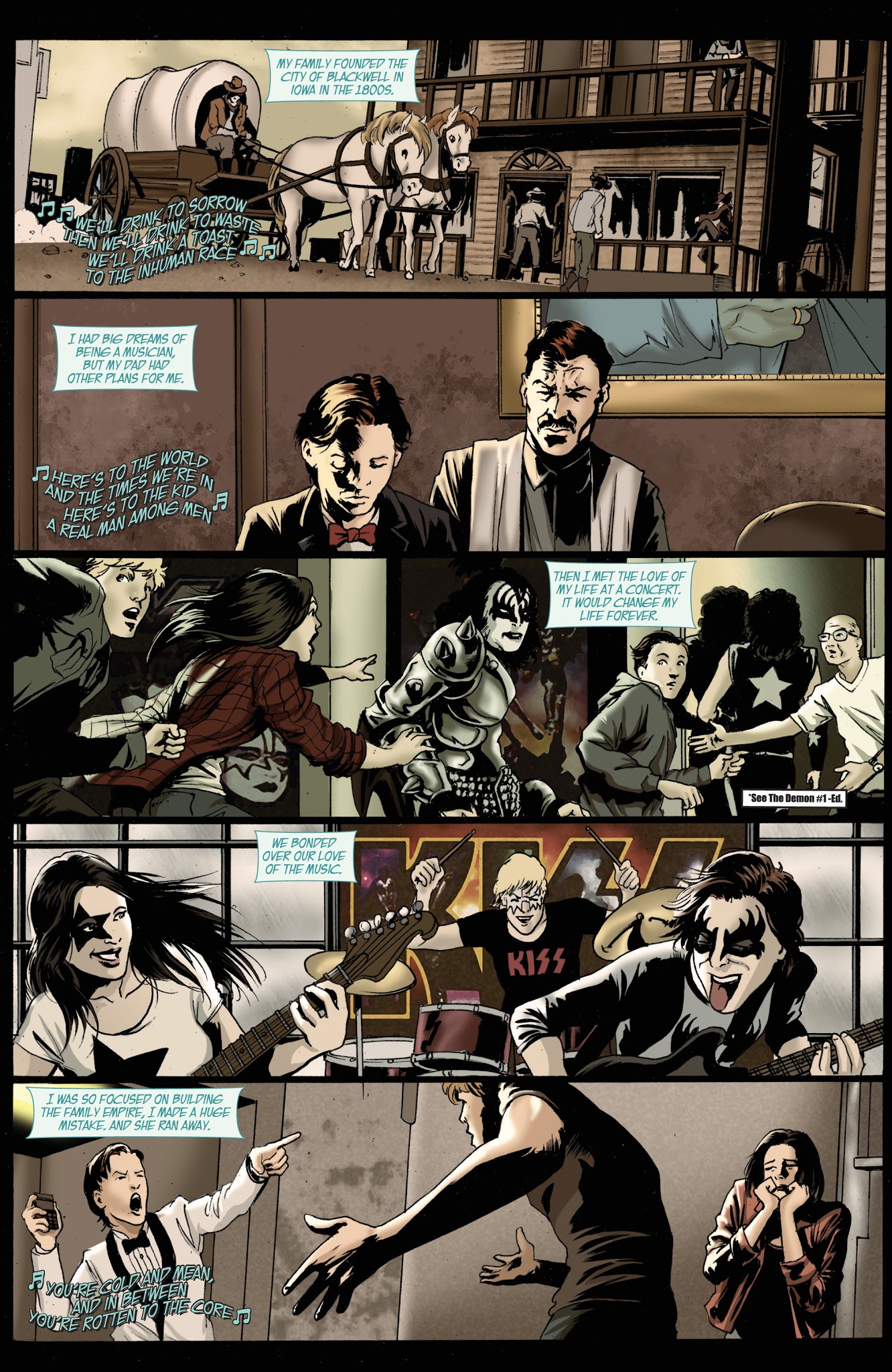 Read online KISS comic -  Issue #10 - 10