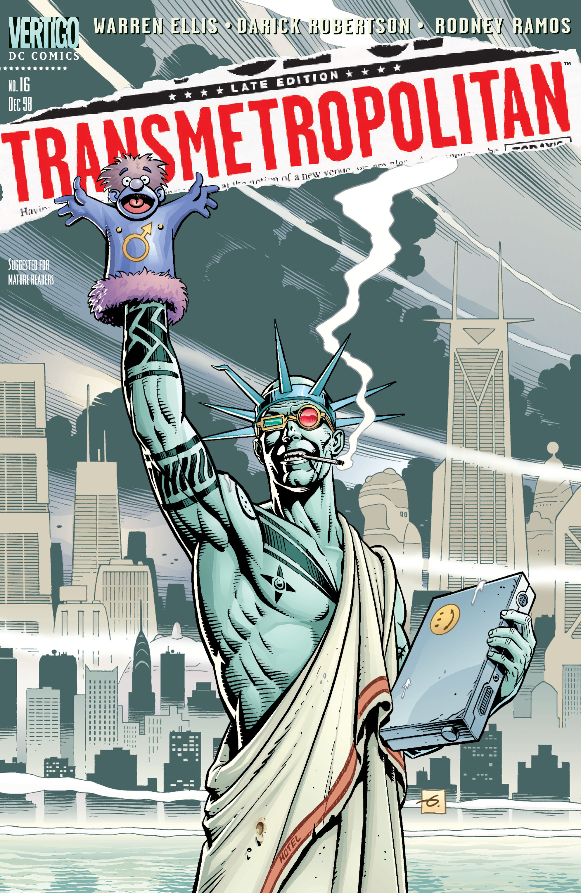 Read online Transmetropolitan comic -  Issue #16 - 1