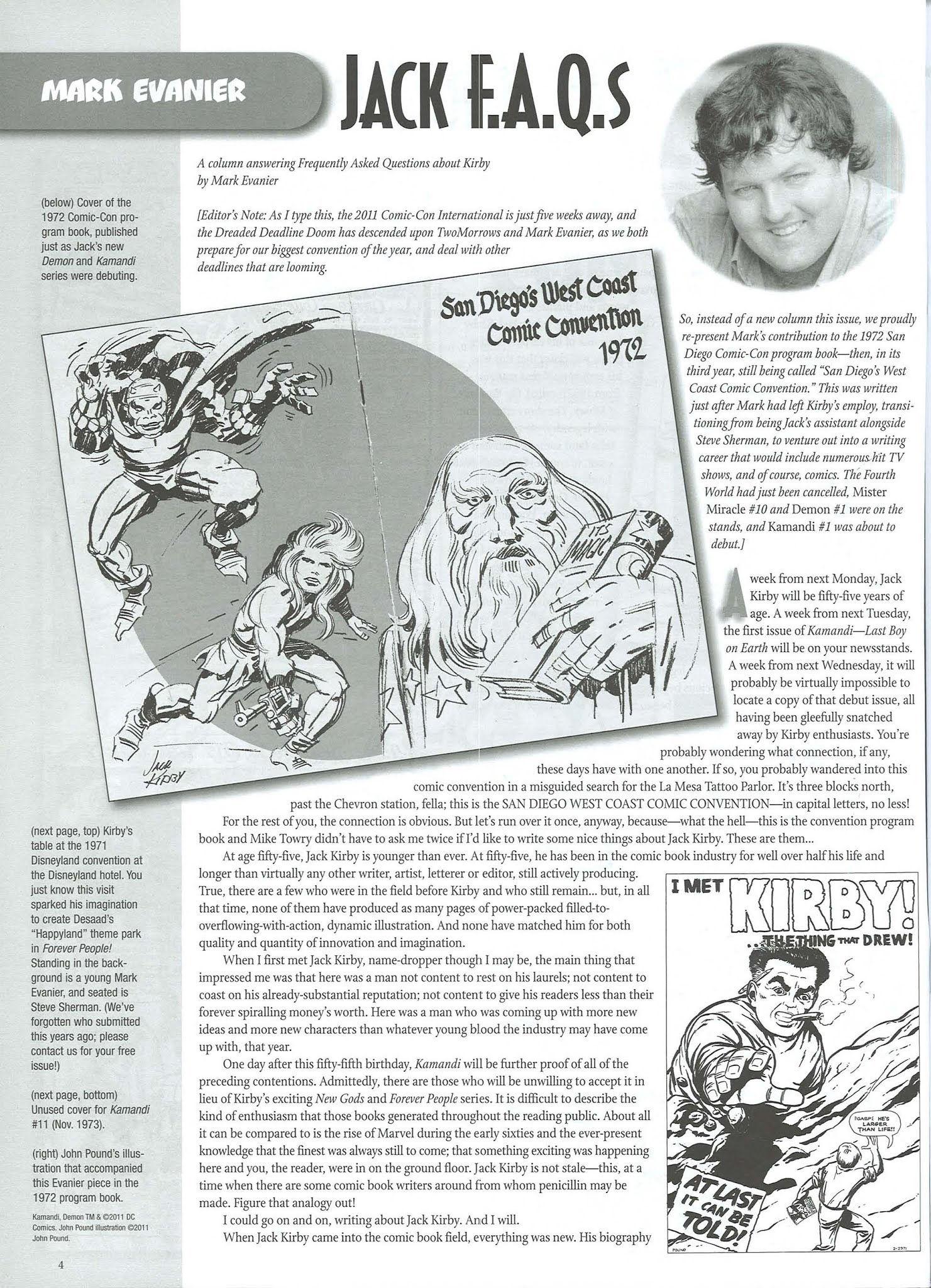 Read online The Jack Kirby Collector comic -  Issue #57 - 6