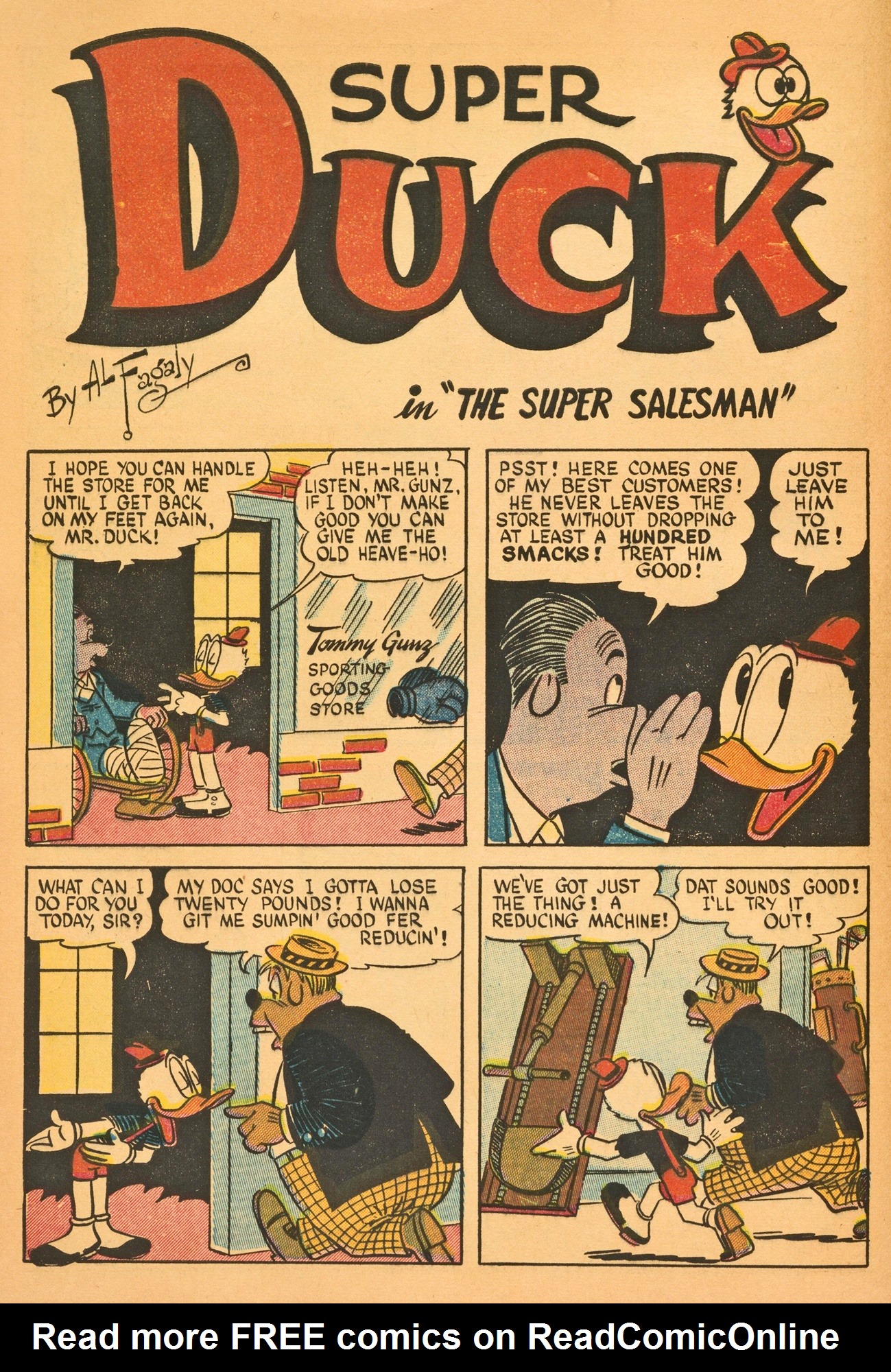 Read online Super Duck Comics comic -  Issue #24 - 10