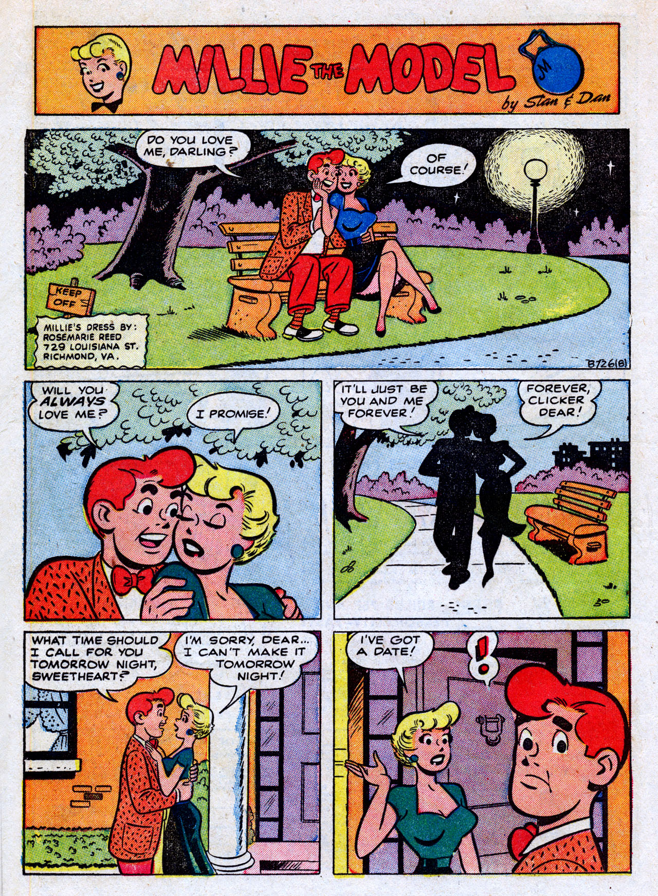Read online Millie the Model comic -  Issue #40 - 14