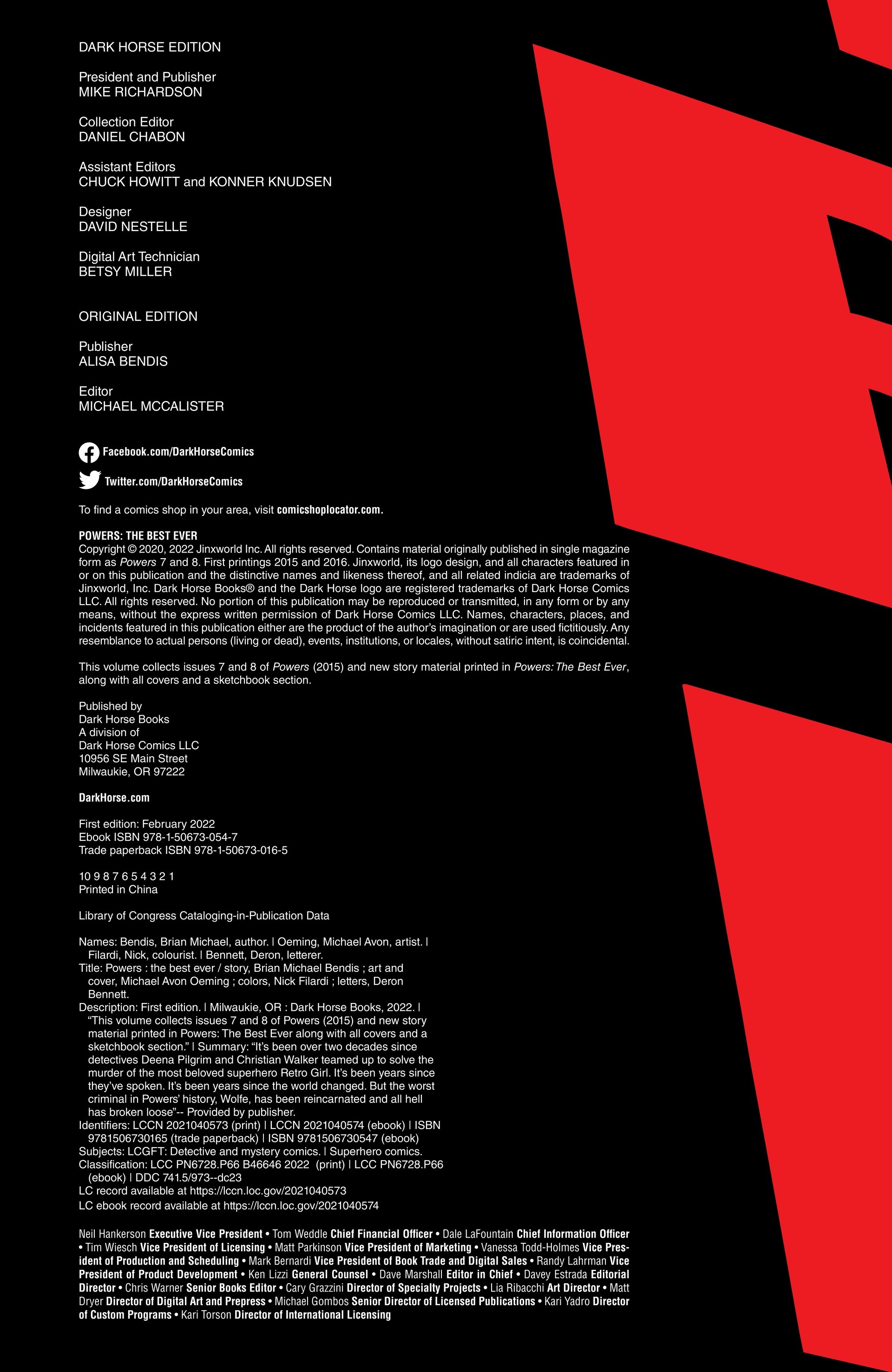 Read online Powers: The Best Ever (2022) comic -  Issue # TPB (Part 1) - 6