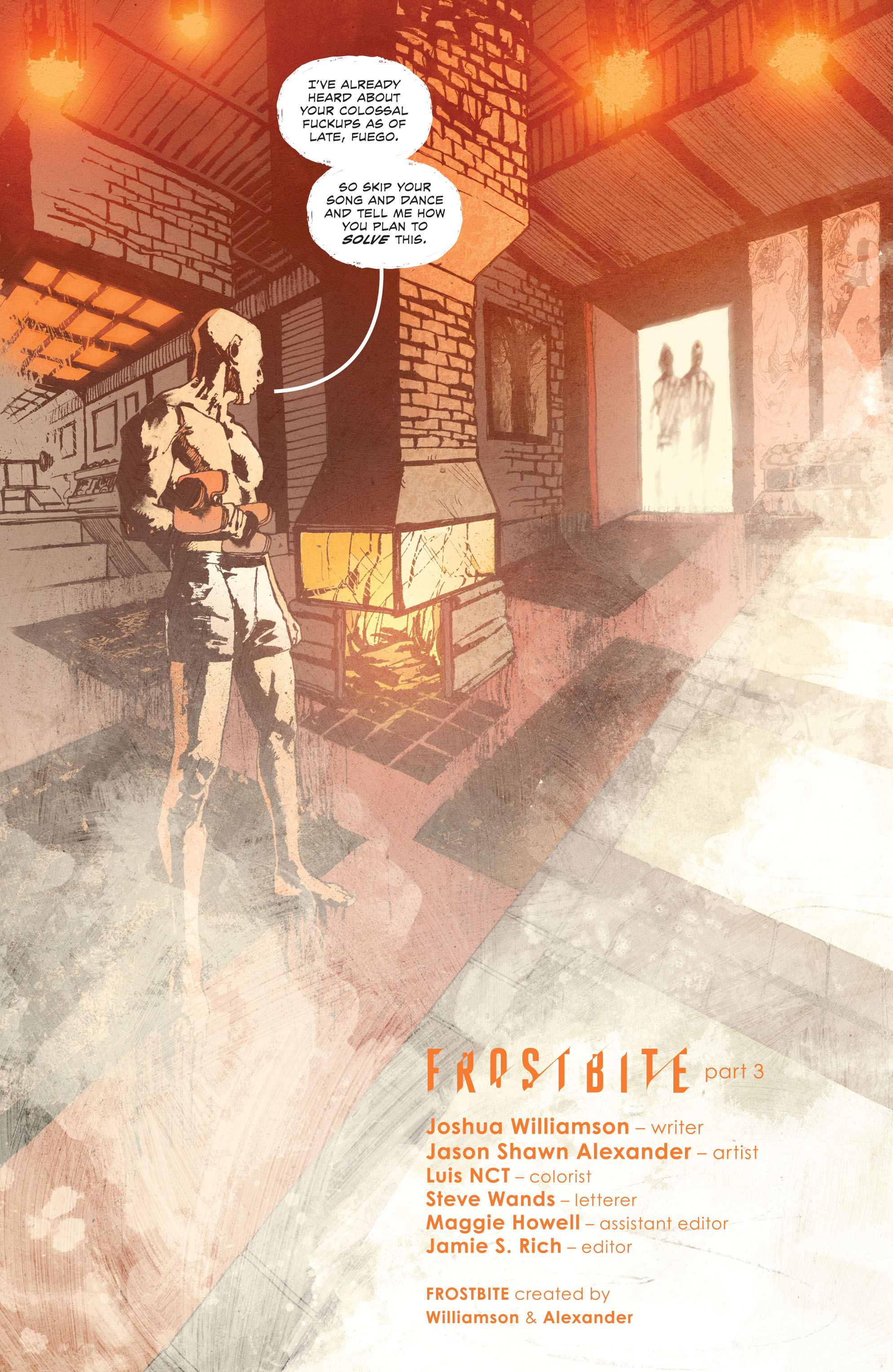 Read online Frostbite comic -  Issue #3 - 3