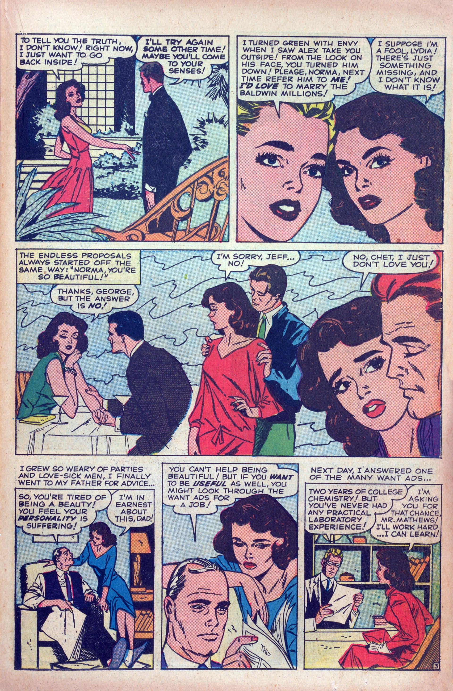 Read online Love Romances comic -  Issue #77 - 23