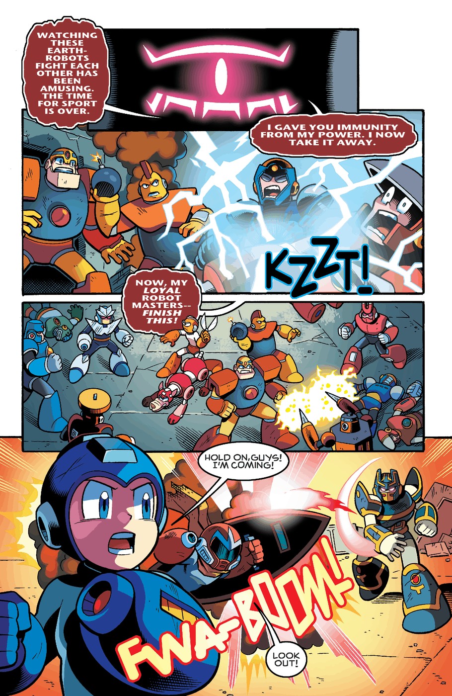 Read online Mega Man comic -  Issue #32 - 7