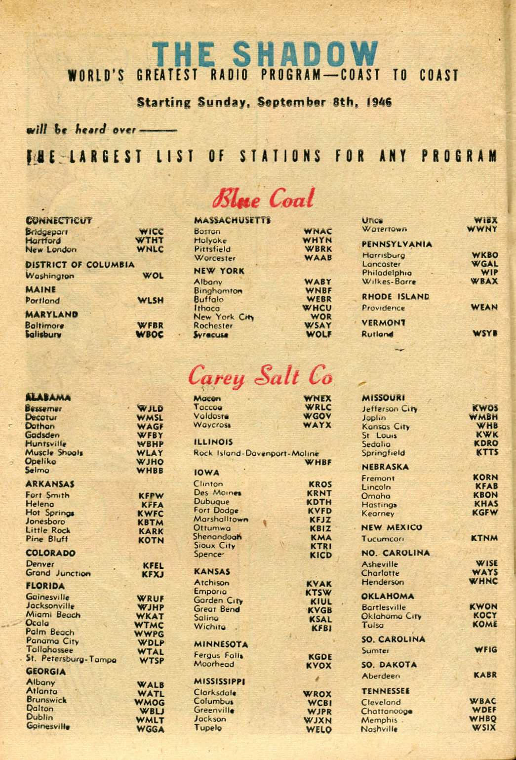 Read online Shadow Comics comic -  Issue #69 - 49