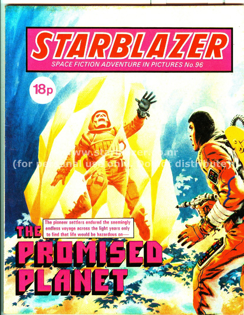 Read online Starblazer comic -  Issue #96 - 1