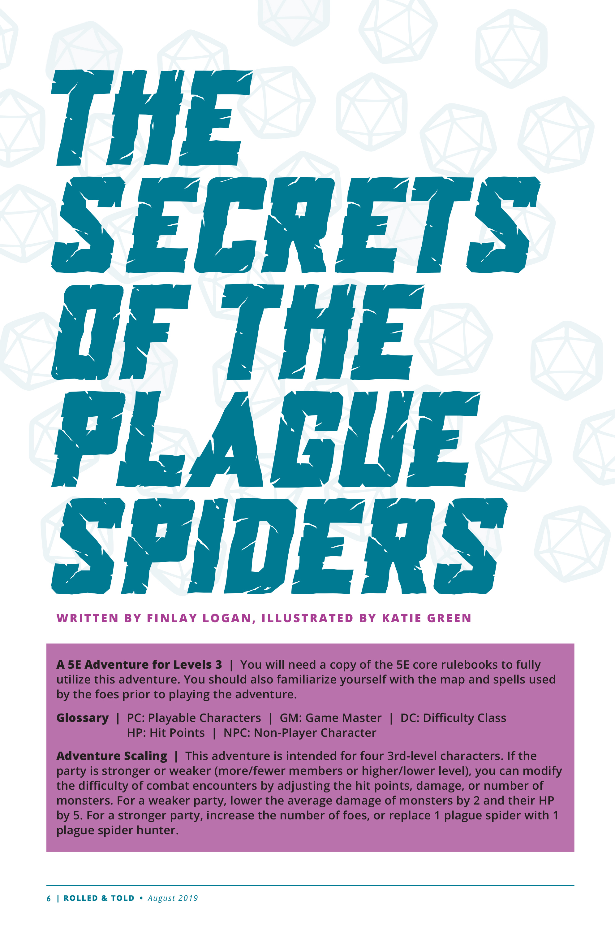 Read online Rolled & Told comic -  Issue #12 - 6