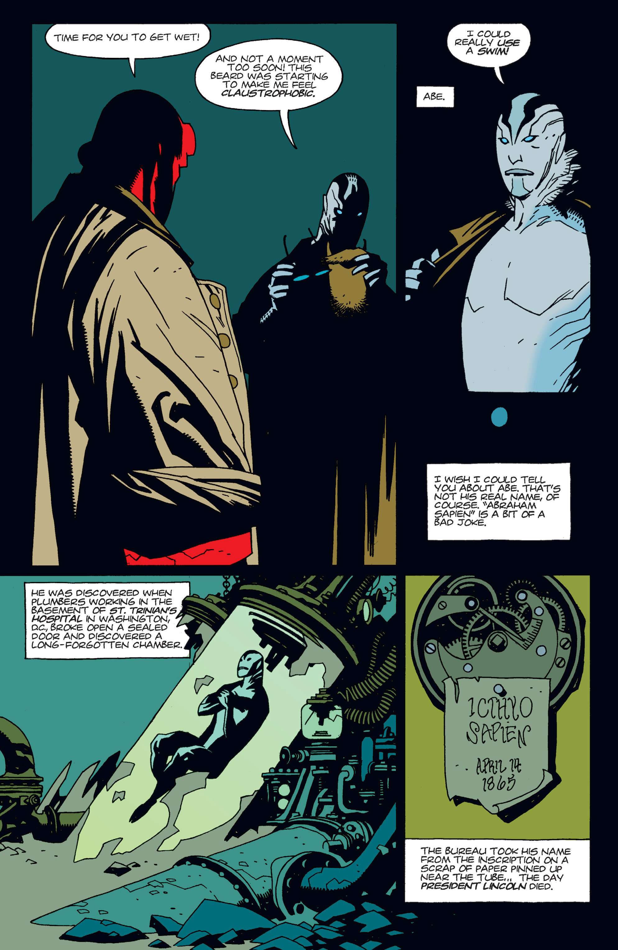 Read online Hellboy comic -  Issue #1 - 46