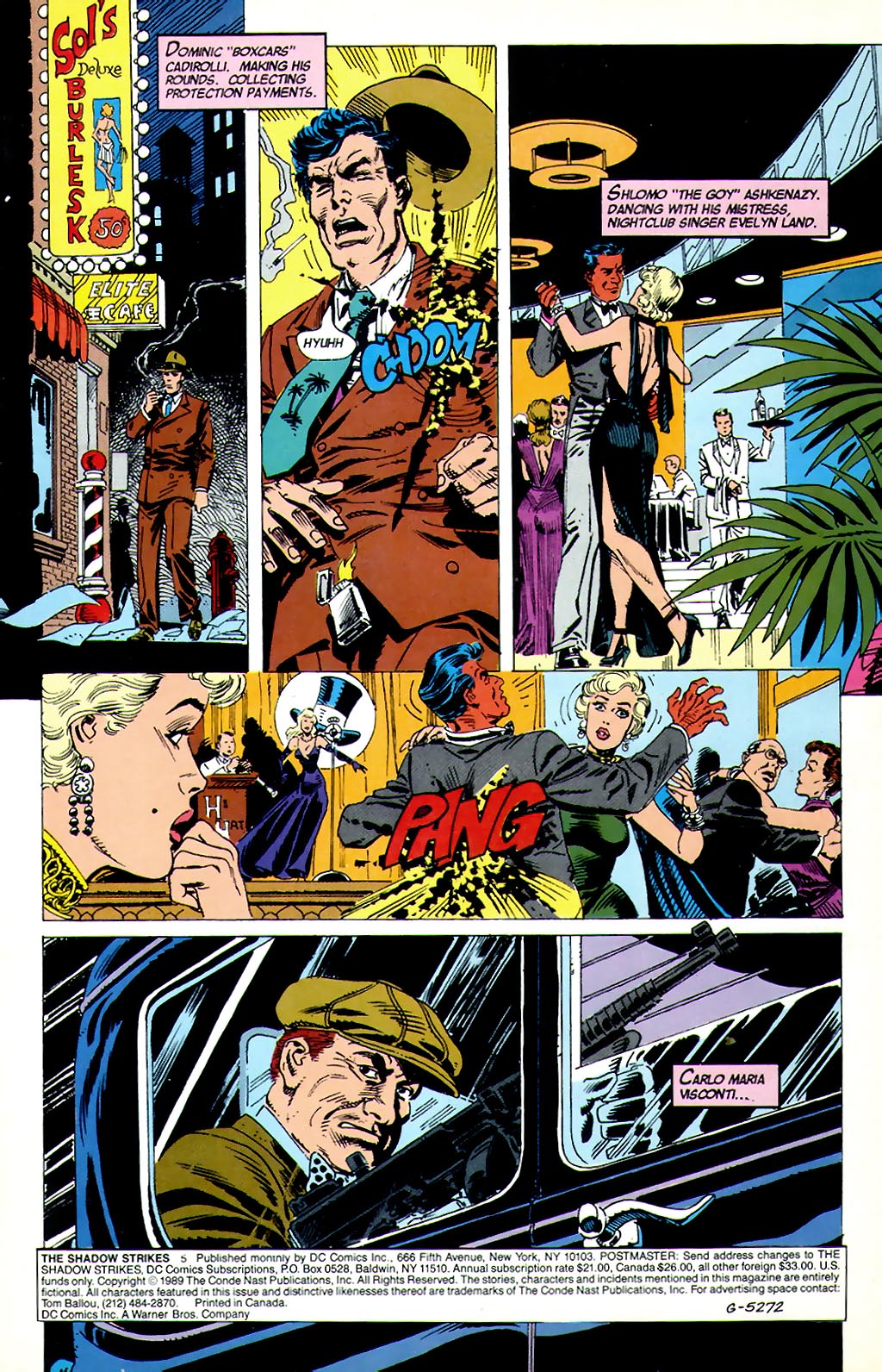 Read online The Shadow Strikes! comic -  Issue #5 - 4