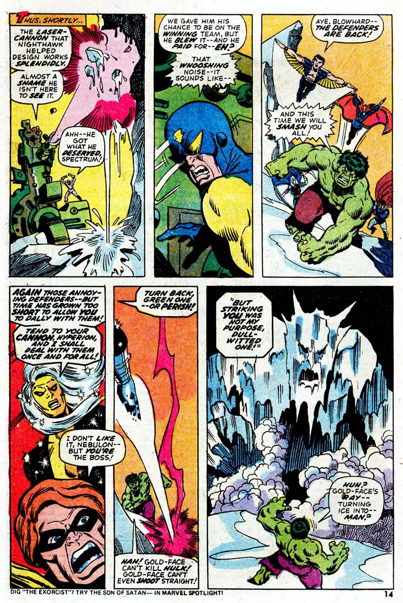 Read online The Defenders (1972) comic -  Issue #14 - 8