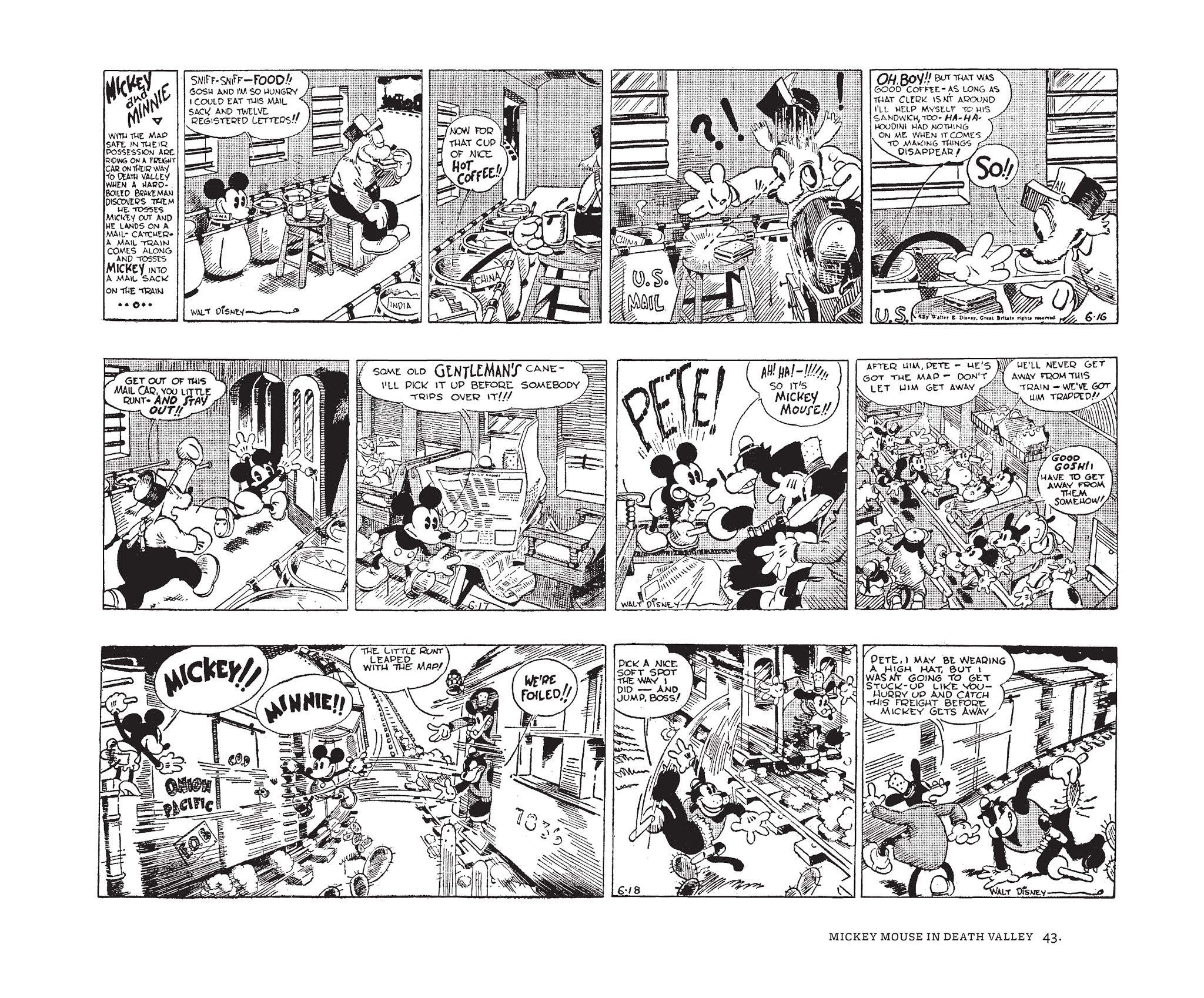 Read online Walt Disney's Mickey Mouse by Floyd Gottfredson comic -  Issue # TPB 1 (Part 1) - 43