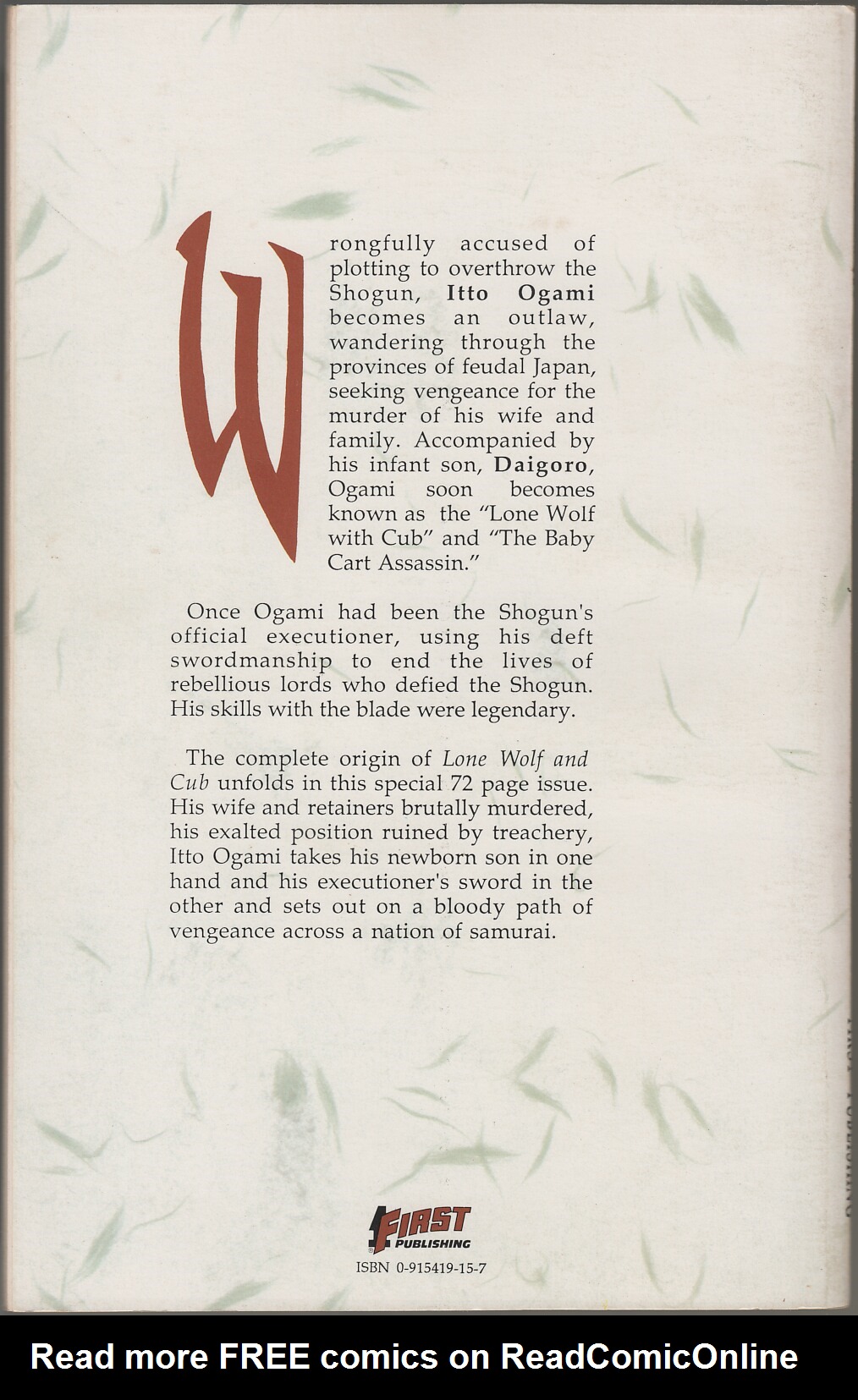 Read online Lone Wolf and Cub comic -  Issue #6 - 77