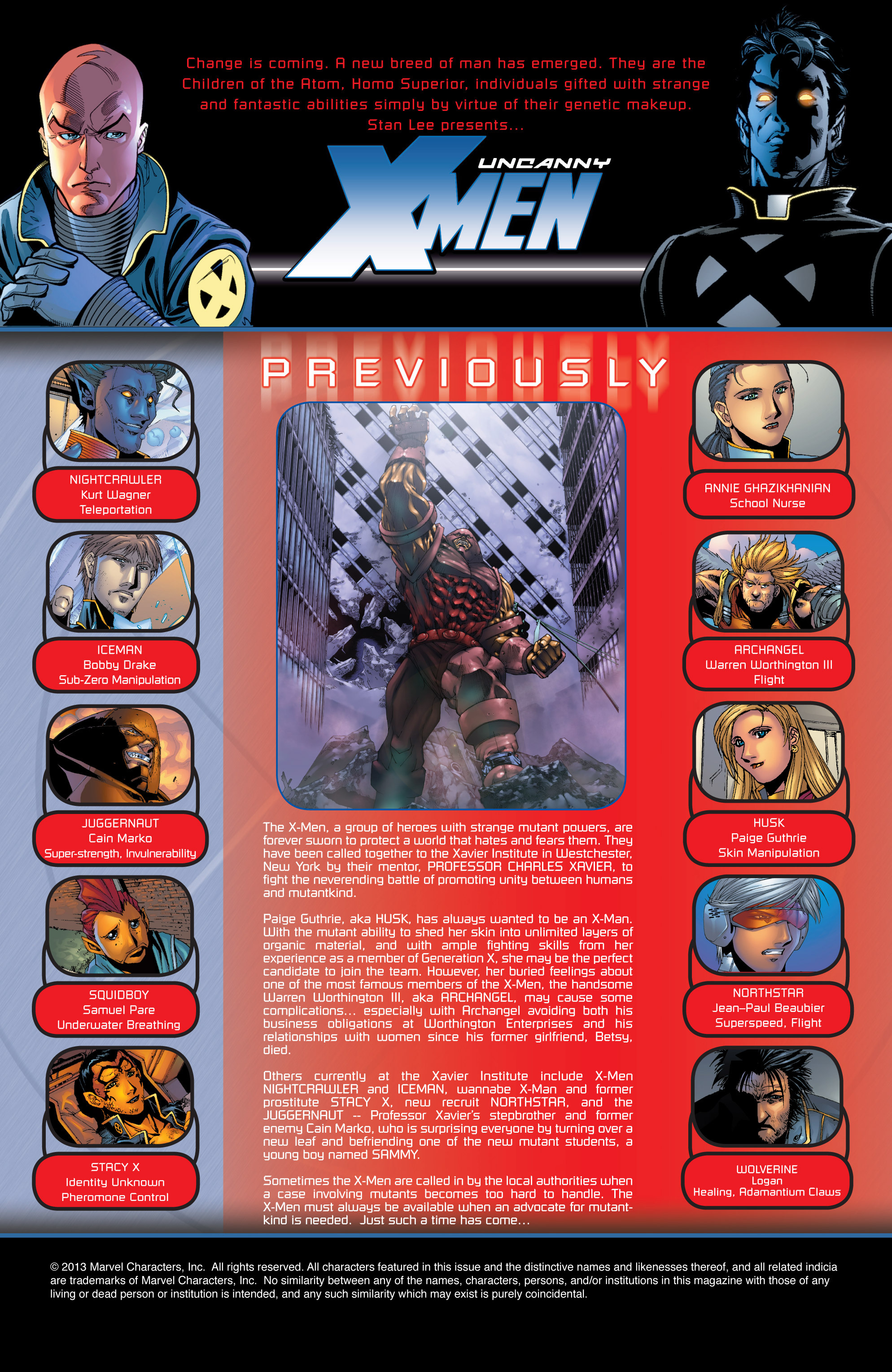 Read online Uncanny X-Men (1963) comic -  Issue #417 - 2
