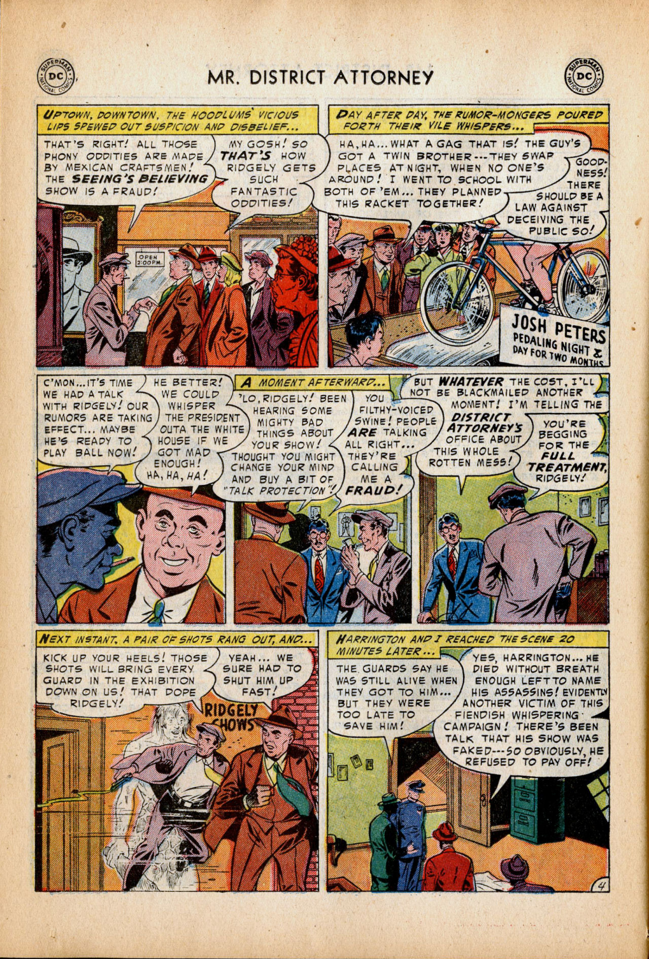 Read online Mr. District Attorney comic -  Issue #36 - 14