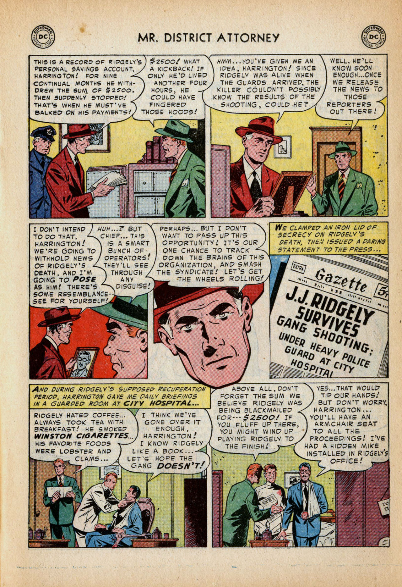 Read online Mr. District Attorney comic -  Issue #36 - 15