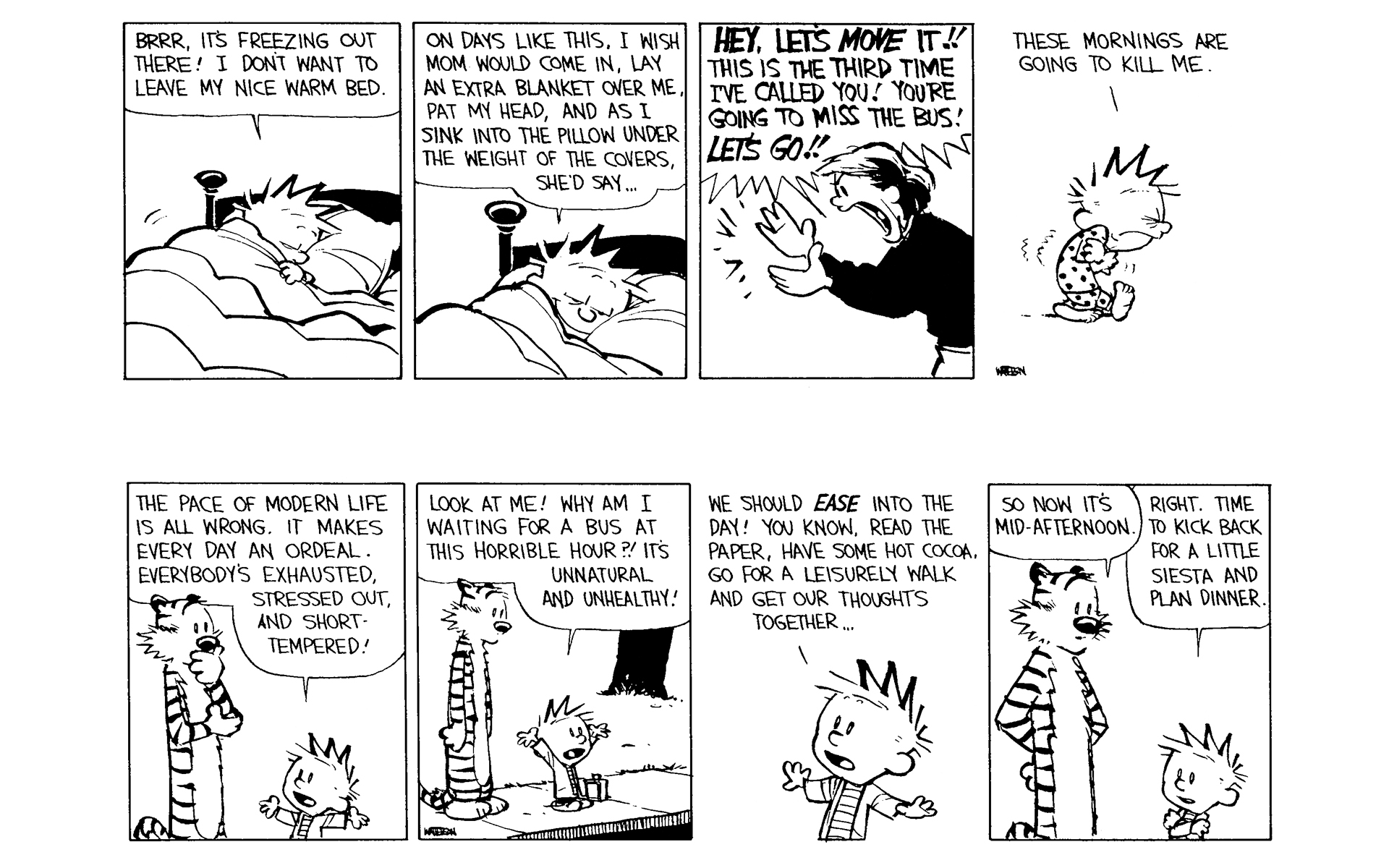 Read online Calvin and Hobbes comic -  Issue #11 - 136