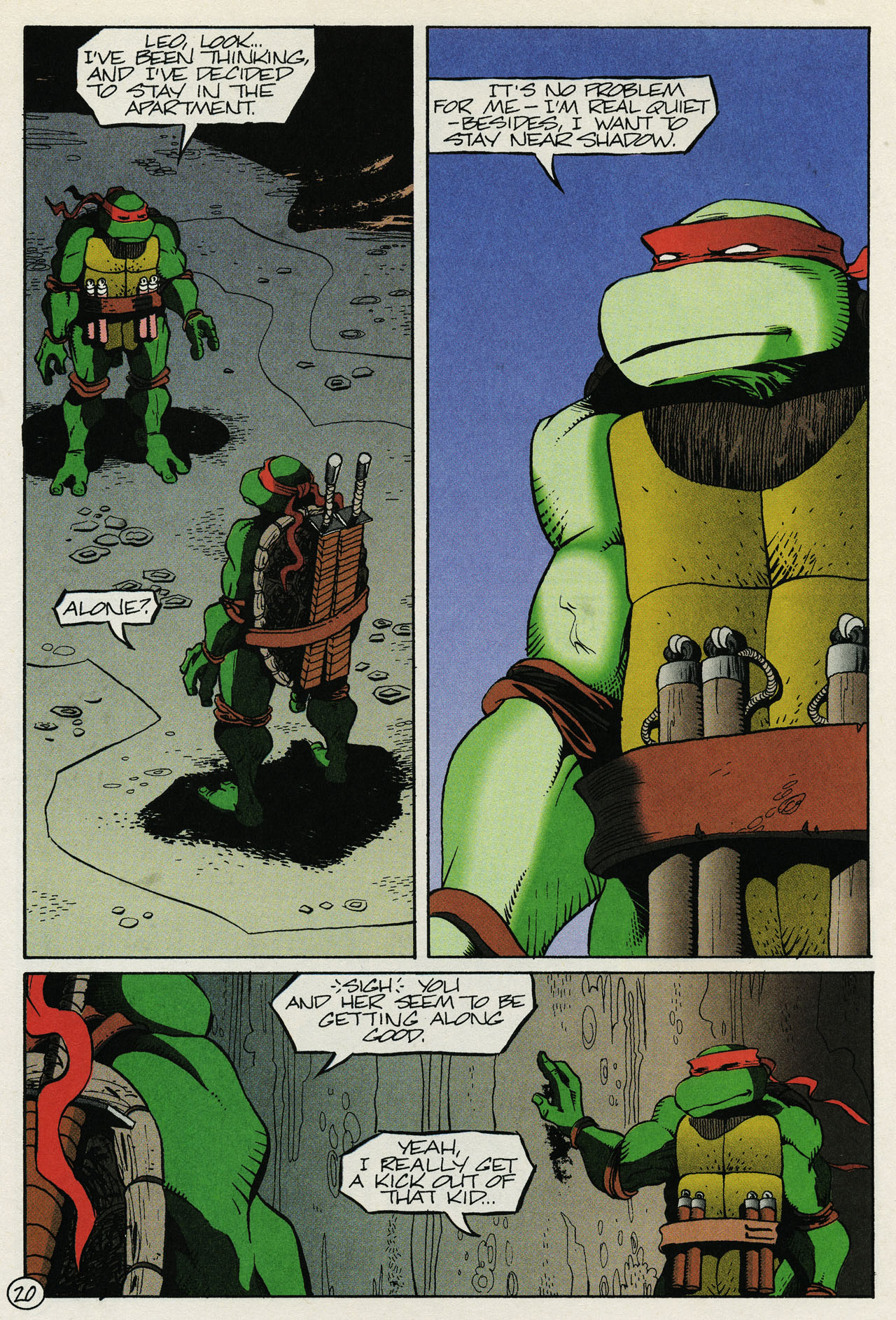 Read online Teenage Mutant Ninja Turtles (1993) comic -  Issue #3 - 22