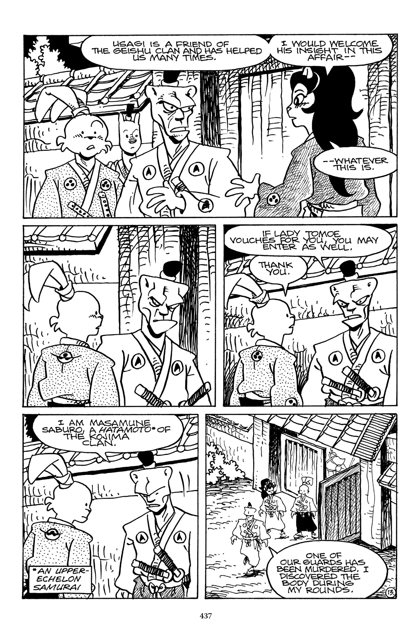 Read online The Usagi Yojimbo Saga comic -  Issue # TPB 5 - 431