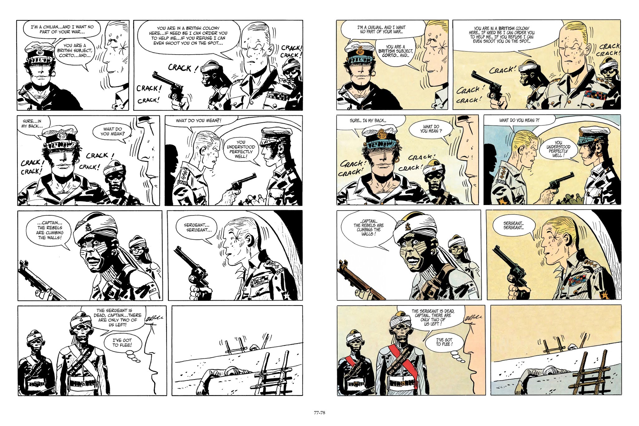 Read online Corto Maltese comic -  Issue # TPB 8 (Part 1) - 55