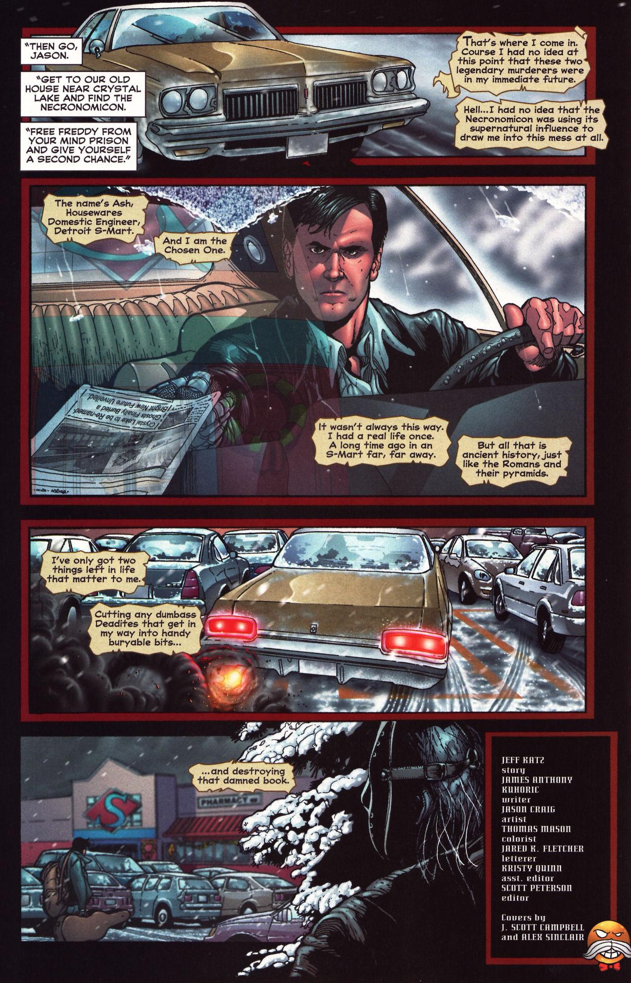 Read online Freddy Vs Jason Vs Ash comic -  Issue #1 - 25