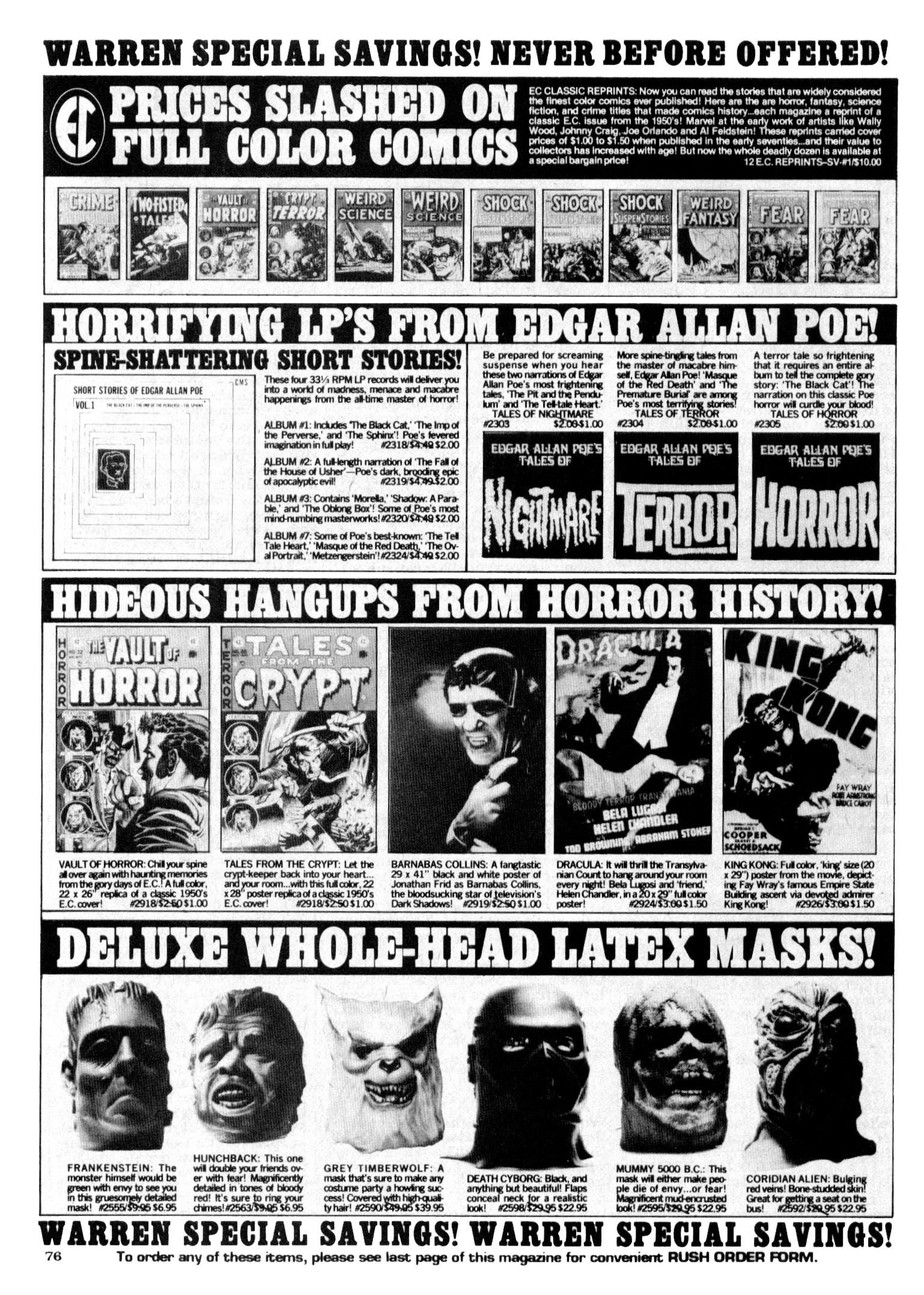 Read online Vampirella (1969) comic -  Issue #110 - 76