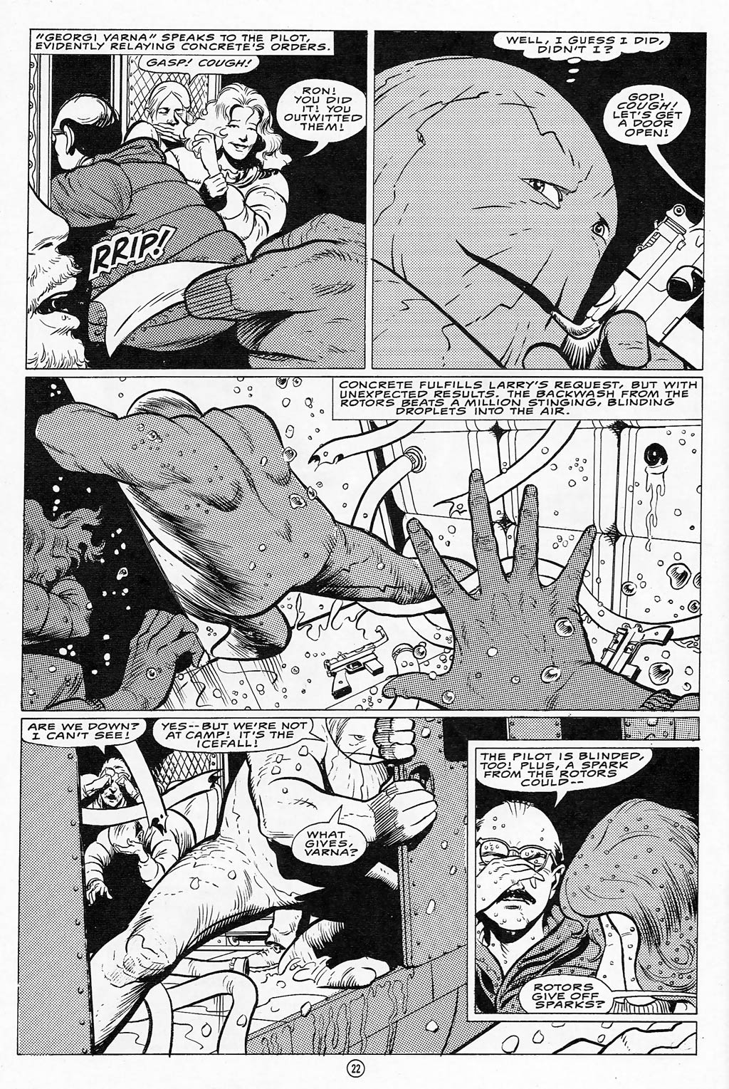 Read online Concrete comic -  Issue #9 - 22