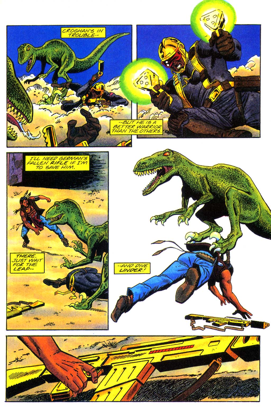 Read online Turok, Dinosaur Hunter (1993) comic -  Issue #17 - 18