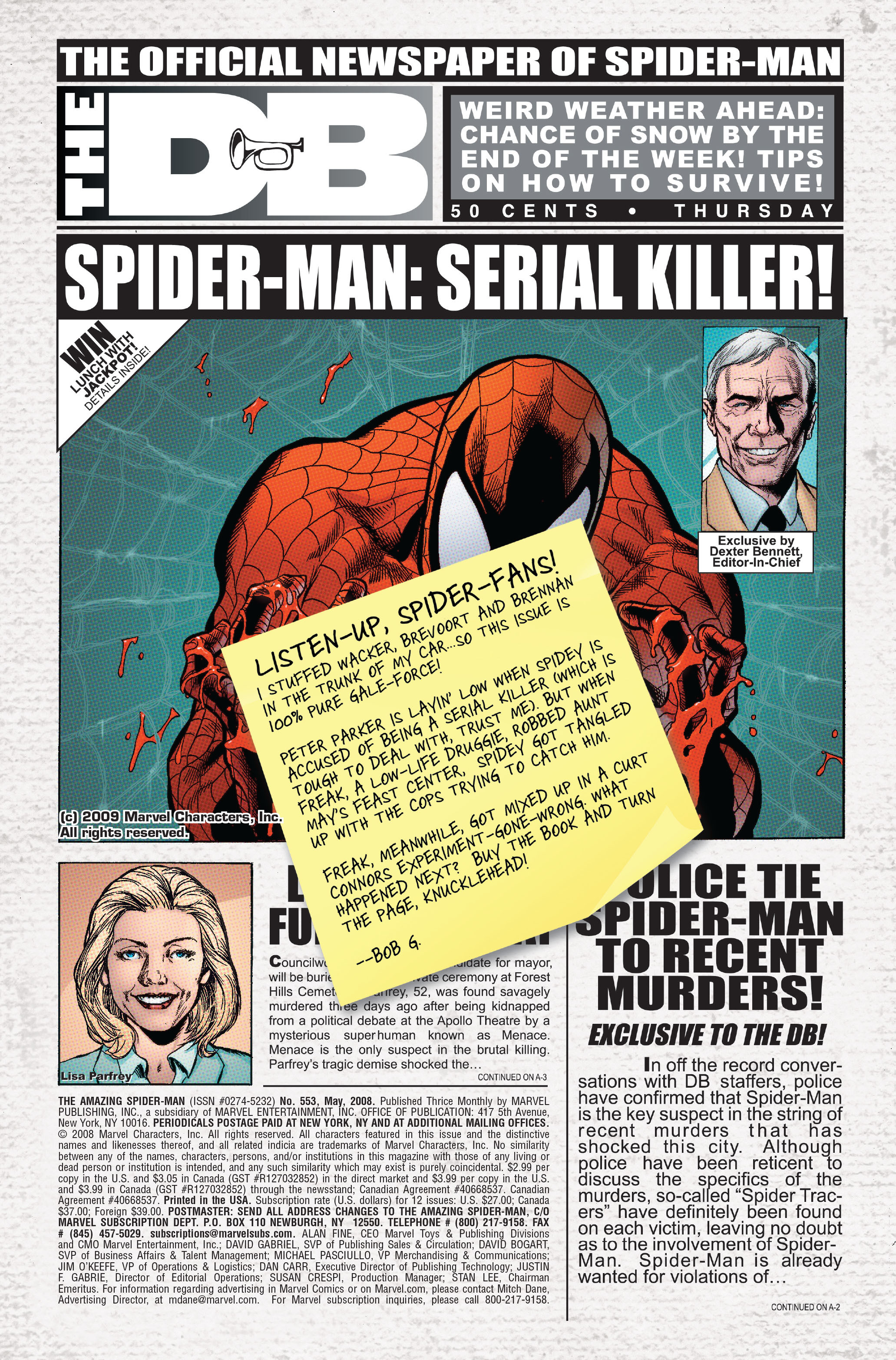 Read online The Amazing Spider-Man (1963) comic -  Issue #553 - 2