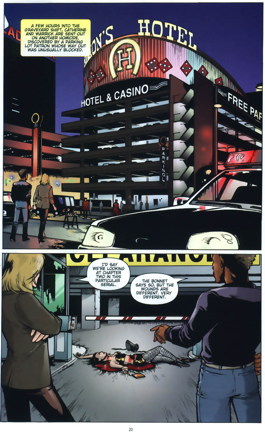Read online CSI: Crime Scene Investigation comic -  Issue #1 - 23
