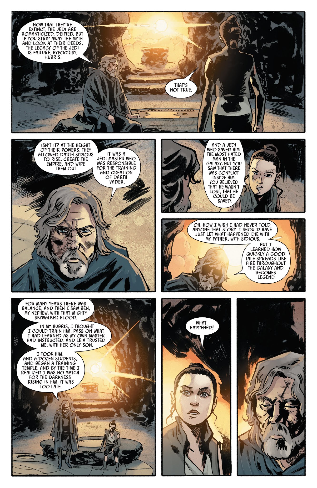Read online Star Wars: The Last Jedi Adaptation comic -  Issue #3 - 9