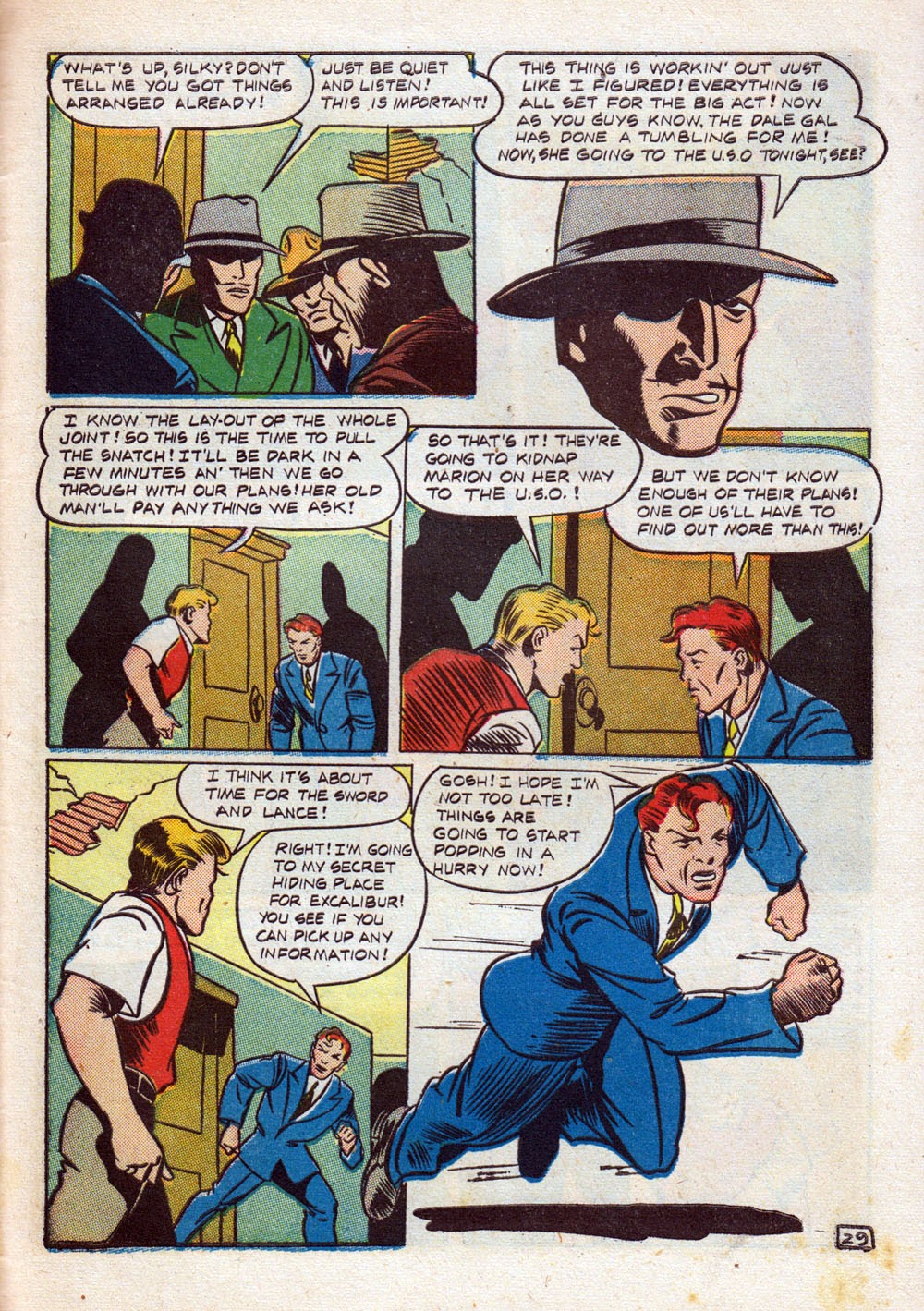 Read online Super-Mystery Comics comic -  Issue #25 - 31