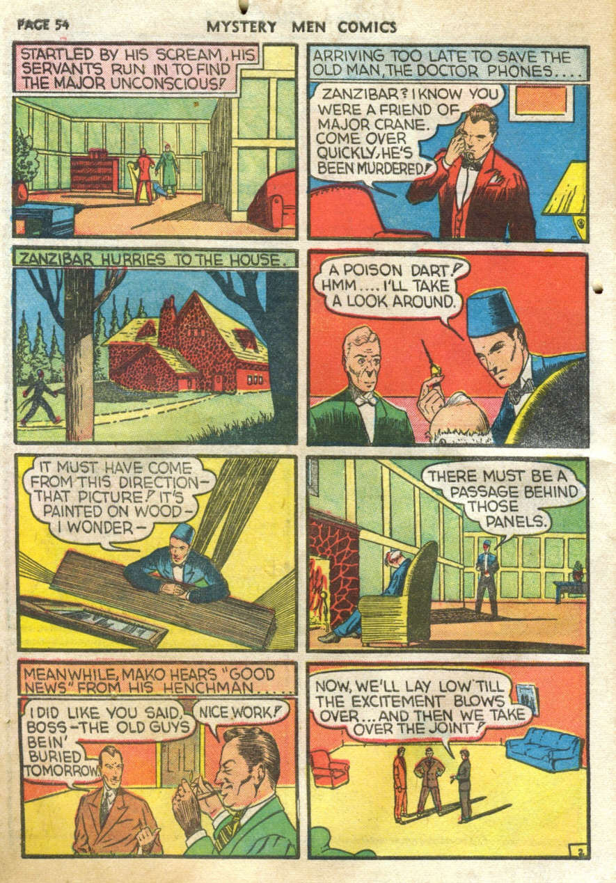 Read online Mystery Men Comics comic -  Issue #11 - 56